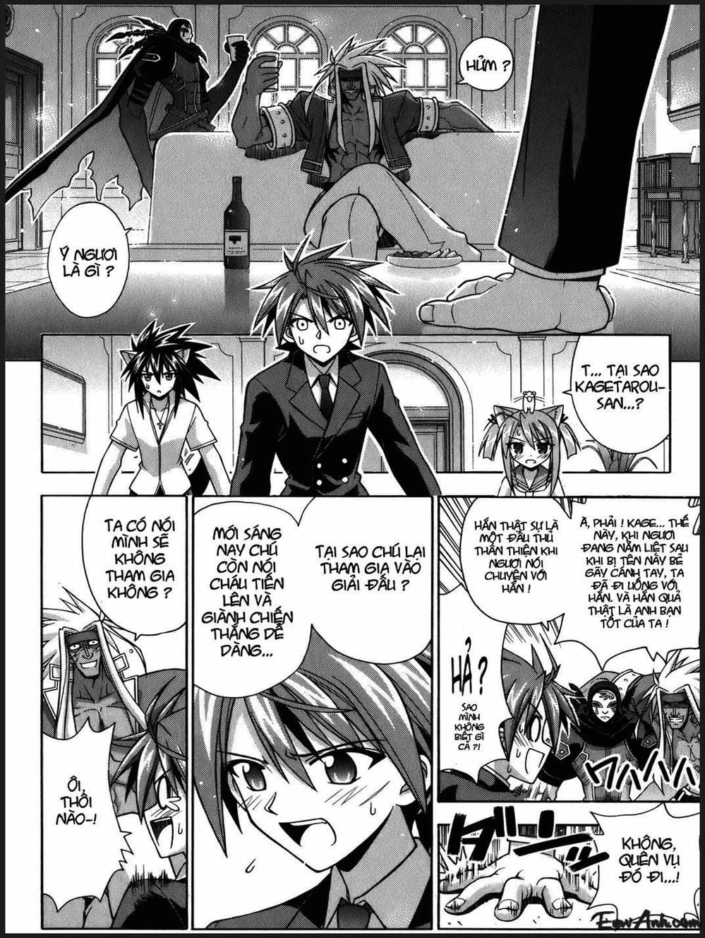 Truyện Tranh Pháp Sư Tí Hon Negima - Mahou Sensei Negima! trang 10