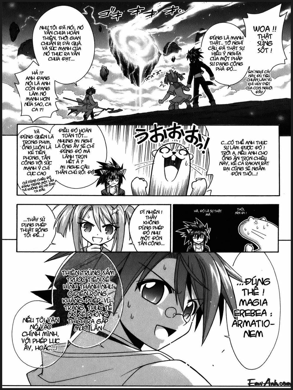 Truyện Tranh Pháp Sư Tí Hon Negima - Mahou Sensei Negima! trang 10