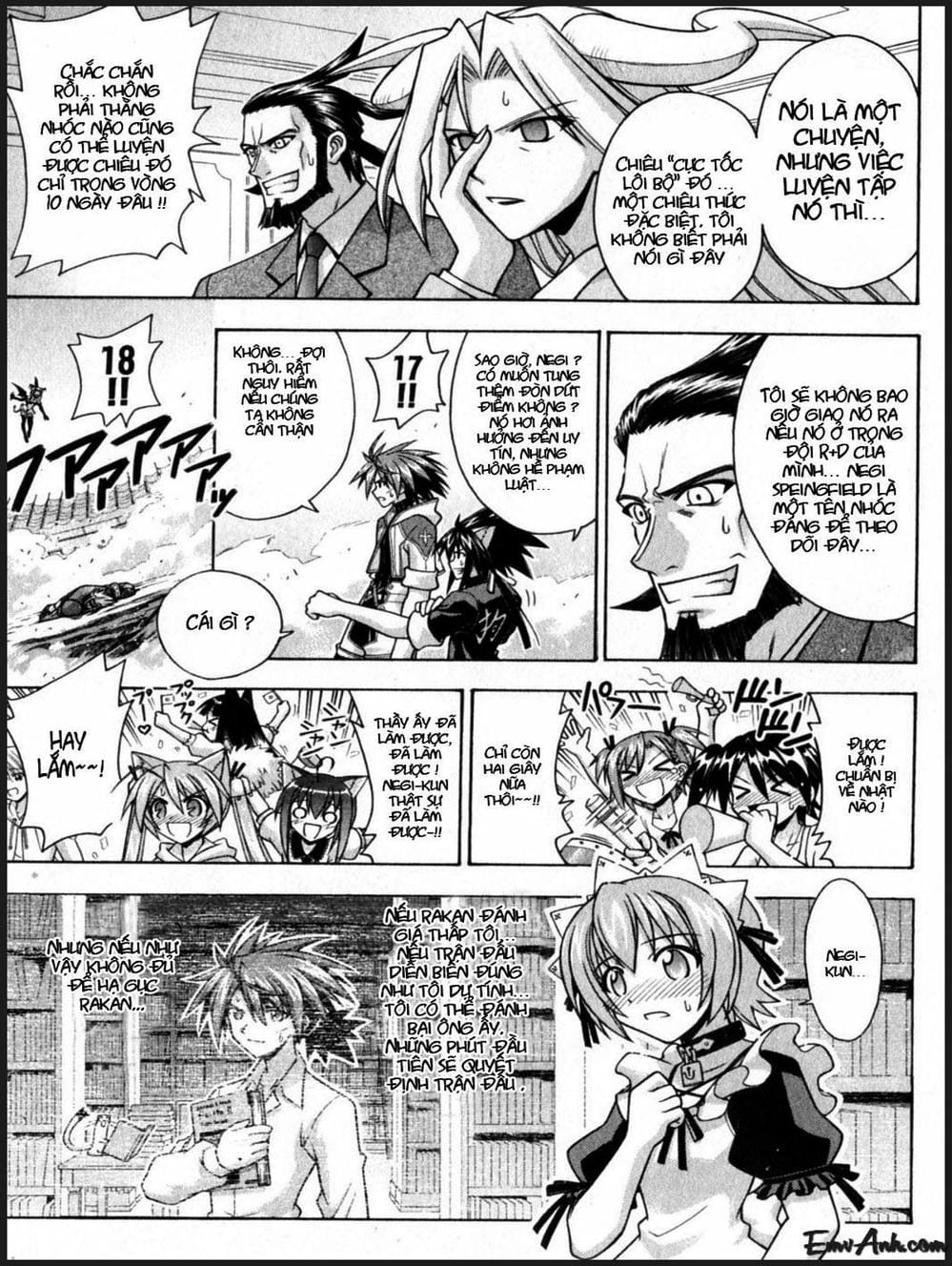 Truyện Tranh Pháp Sư Tí Hon Negima - Mahou Sensei Negima! trang 10