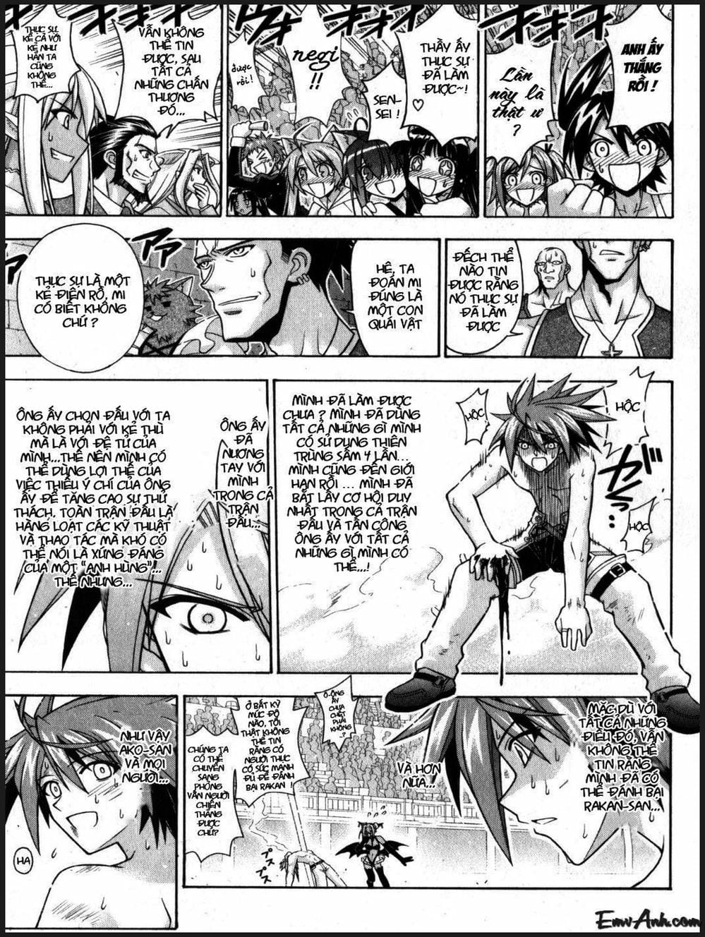 Truyện Tranh Pháp Sư Tí Hon Negima - Mahou Sensei Negima! trang 10