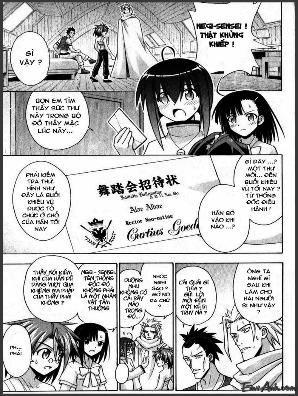 Truyện Tranh Pháp Sư Tí Hon Negima - Mahou Sensei Negima! trang 10