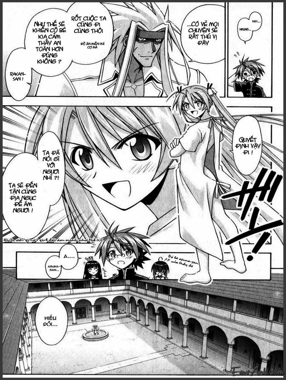Truyện Tranh Pháp Sư Tí Hon Negima - Mahou Sensei Negima! trang 10