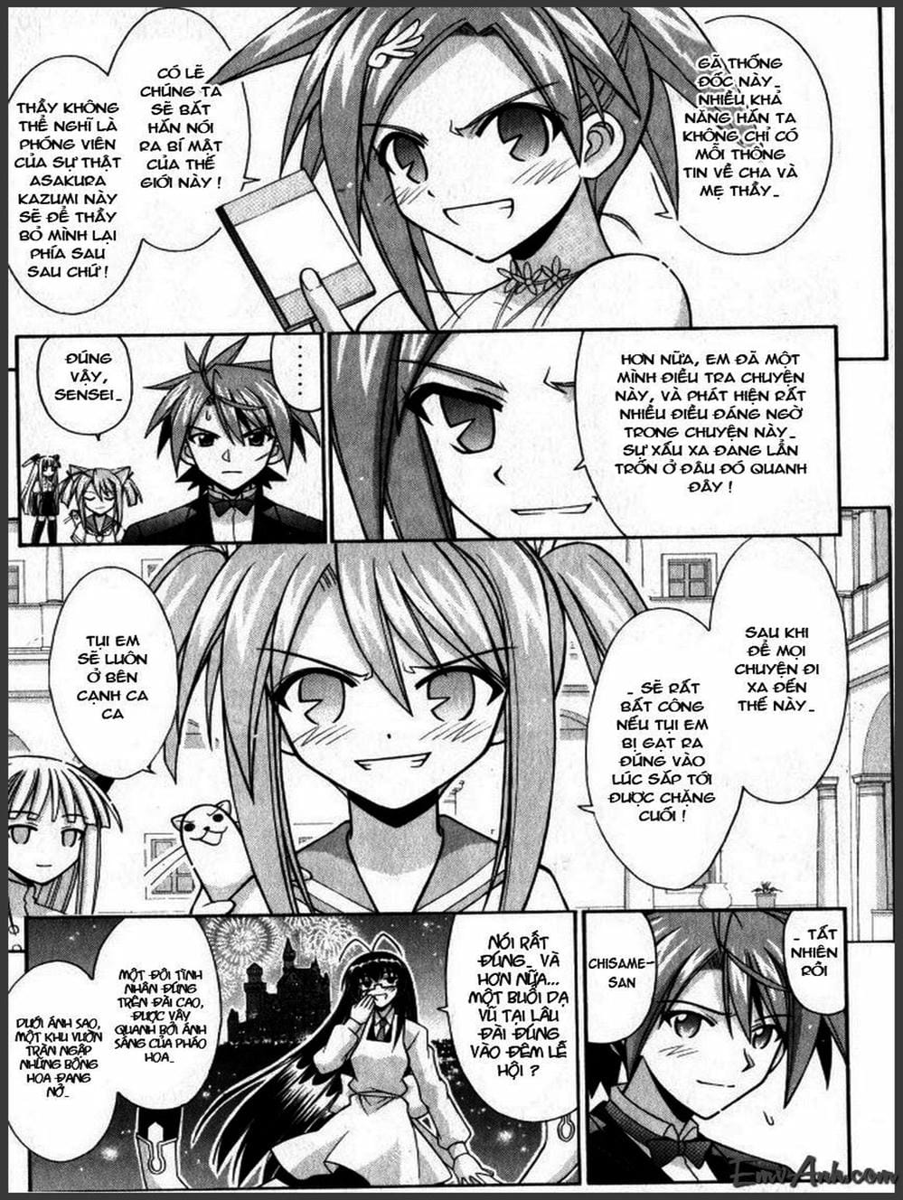 Truyện Tranh Pháp Sư Tí Hon Negima - Mahou Sensei Negima! trang 10