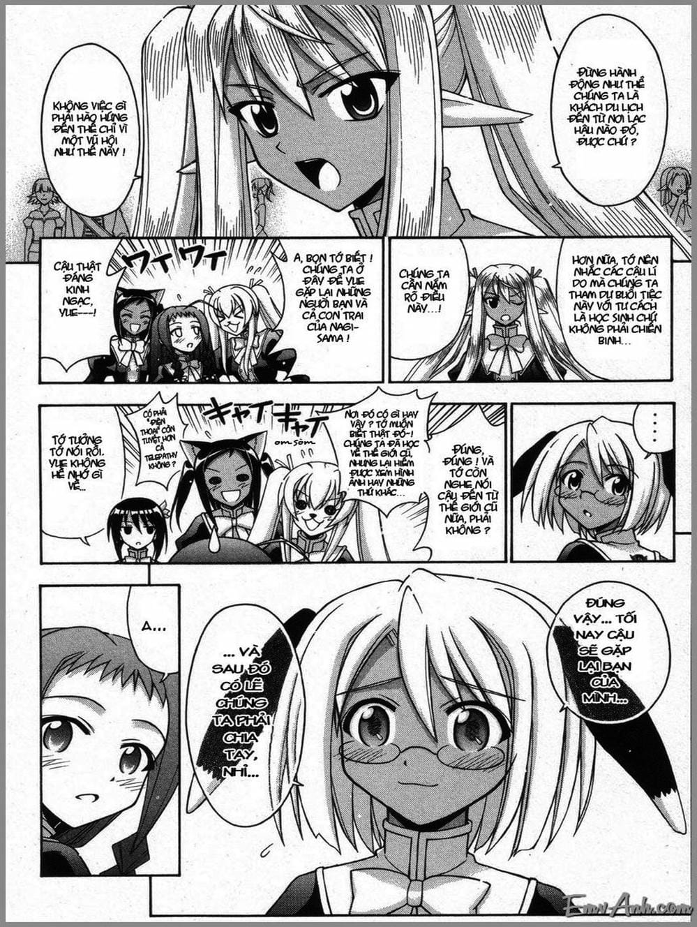 Truyện Tranh Pháp Sư Tí Hon Negima - Mahou Sensei Negima! trang 10
