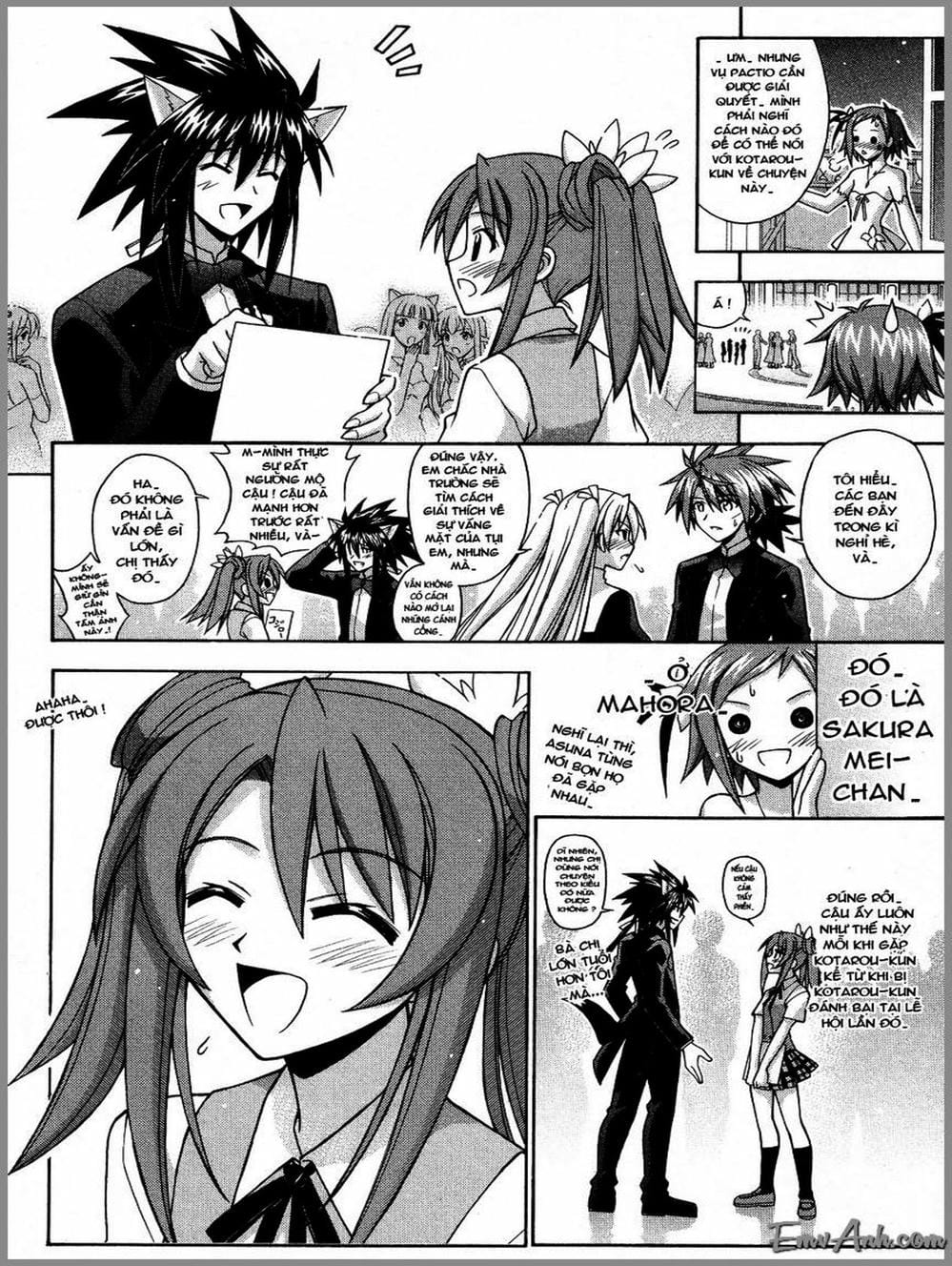 Truyện Tranh Pháp Sư Tí Hon Negima - Mahou Sensei Negima! trang 10