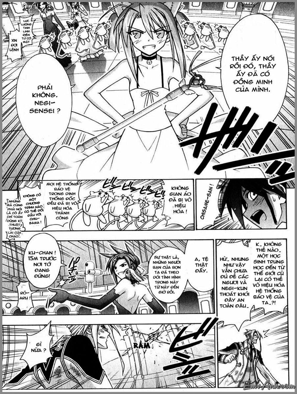 Truyện Tranh Pháp Sư Tí Hon Negima - Mahou Sensei Negima! trang 10