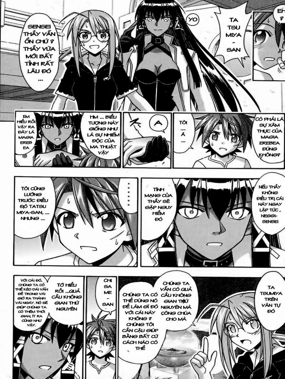 Truyện Tranh Pháp Sư Tí Hon Negima - Mahou Sensei Negima! trang 10