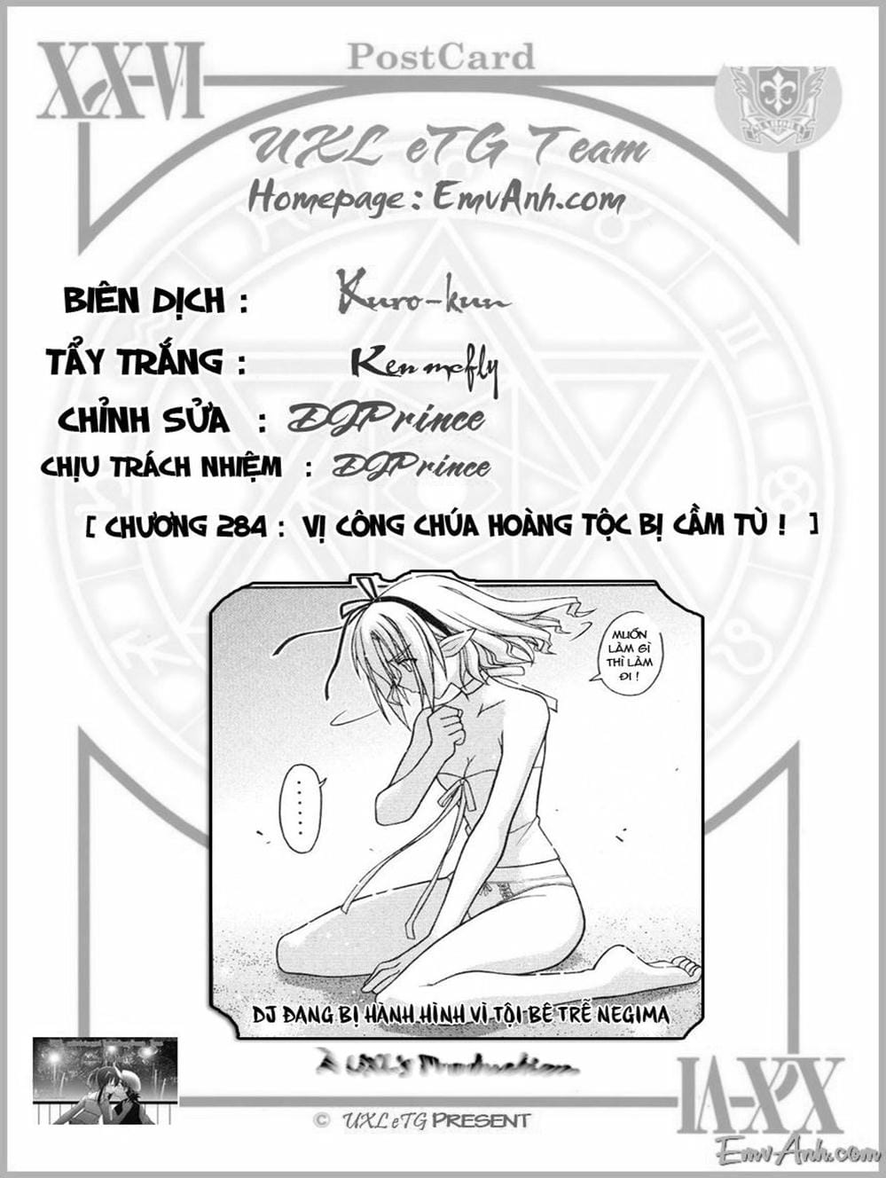 Truyện Tranh Pháp Sư Tí Hon Negima - Mahou Sensei Negima! trang 10