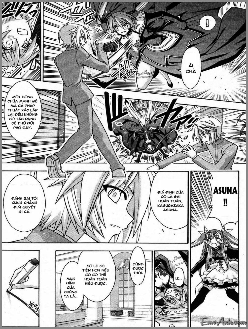 Truyện Tranh Pháp Sư Tí Hon Negima - Mahou Sensei Negima! trang 10