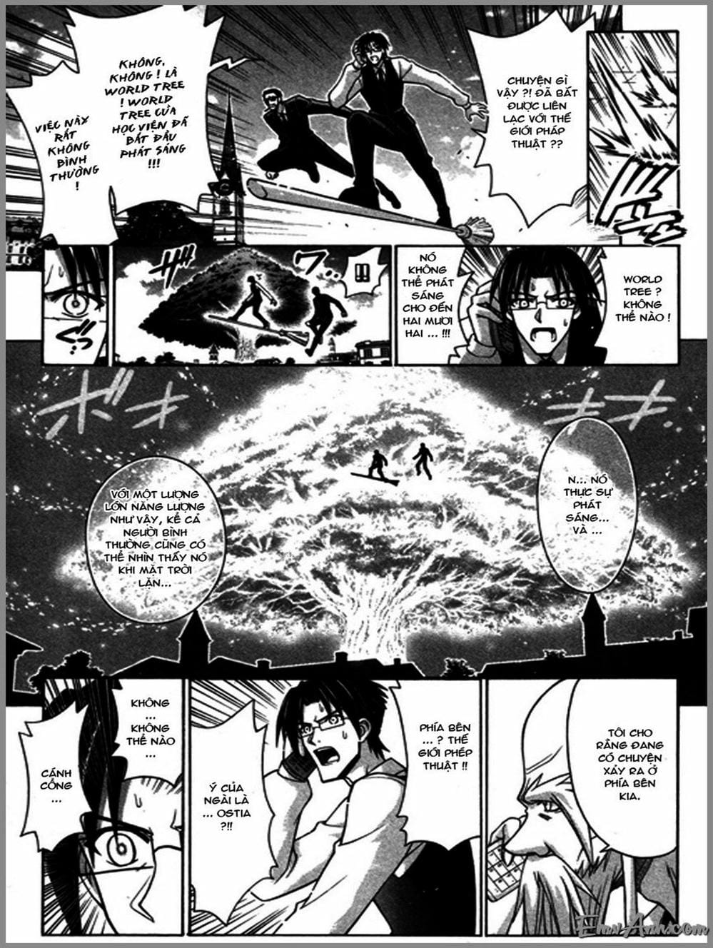 Truyện Tranh Pháp Sư Tí Hon Negima - Mahou Sensei Negima! trang 10