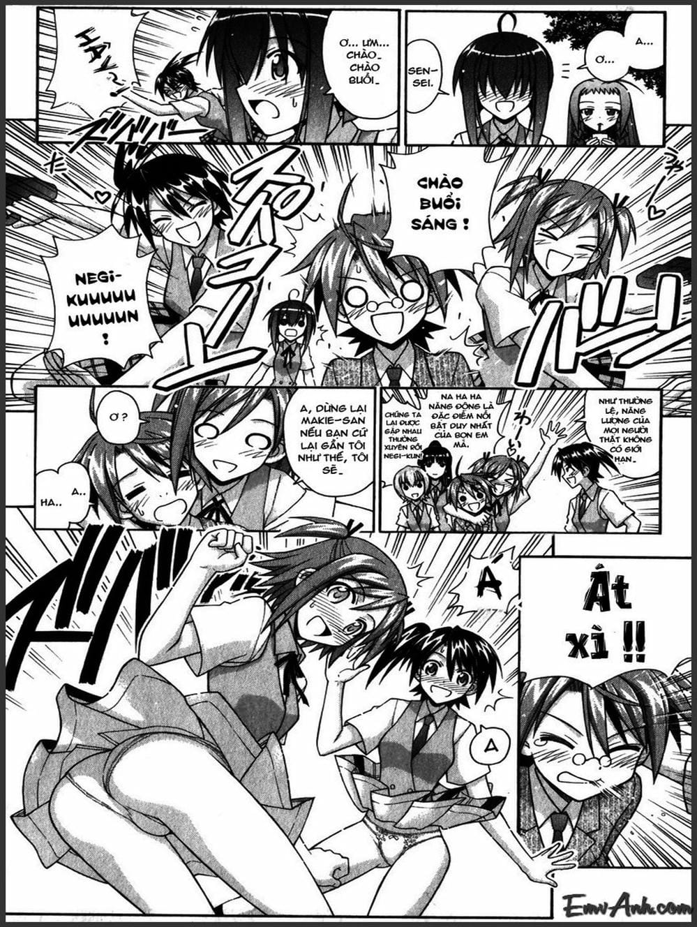 Truyện Tranh Pháp Sư Tí Hon Negima - Mahou Sensei Negima! trang 10