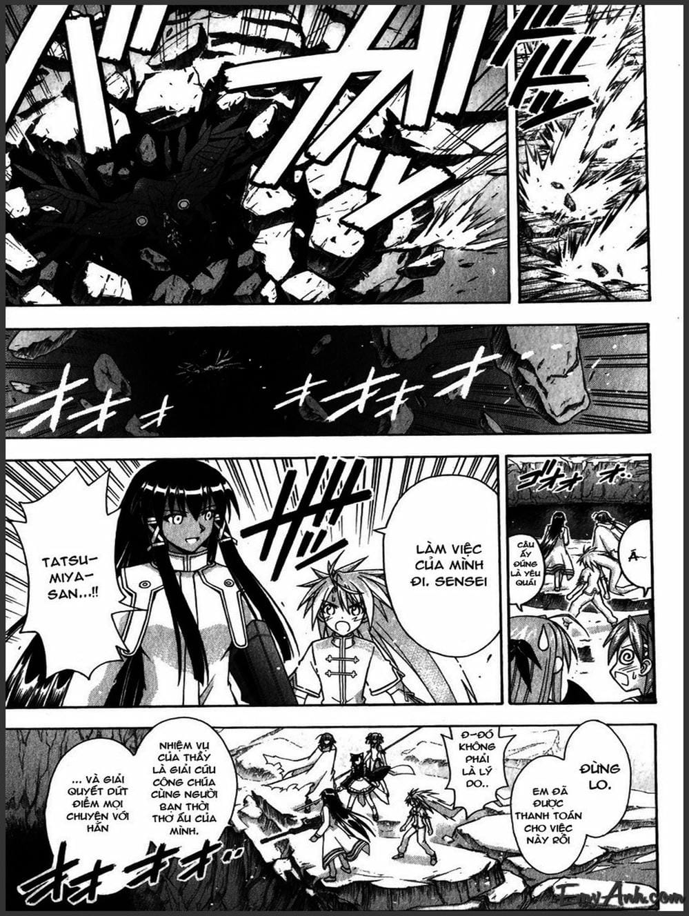 Truyện Tranh Pháp Sư Tí Hon Negima - Mahou Sensei Negima! trang 10