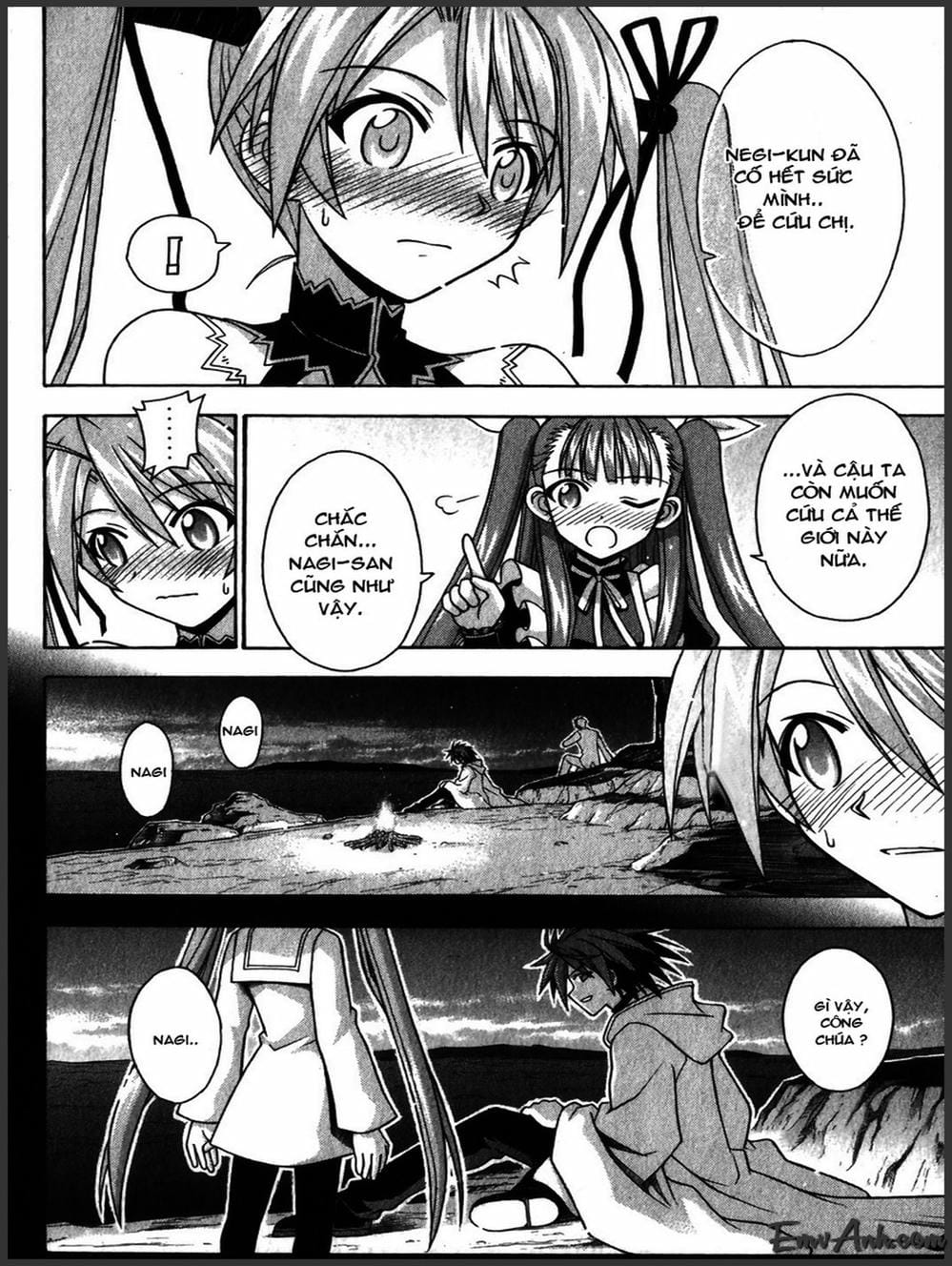 Truyện Tranh Pháp Sư Tí Hon Negima - Mahou Sensei Negima! trang 10
