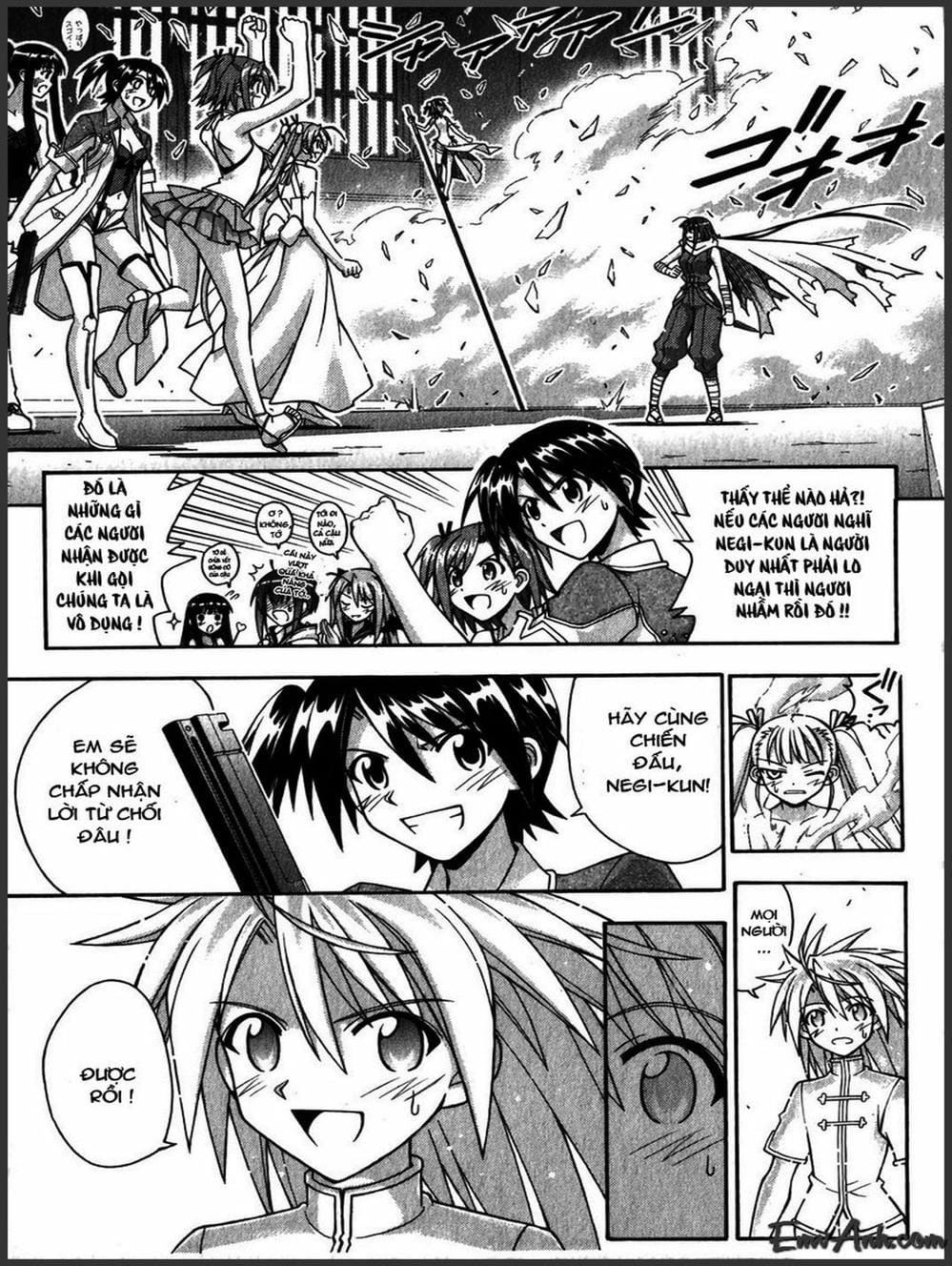 Truyện Tranh Pháp Sư Tí Hon Negima - Mahou Sensei Negima! trang 10