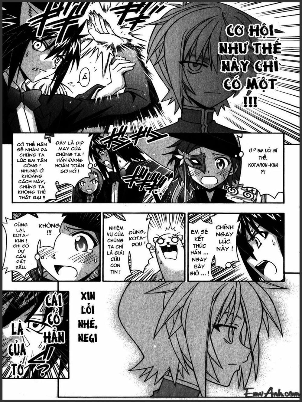 Truyện Tranh Pháp Sư Tí Hon Negima - Mahou Sensei Negima! trang 10