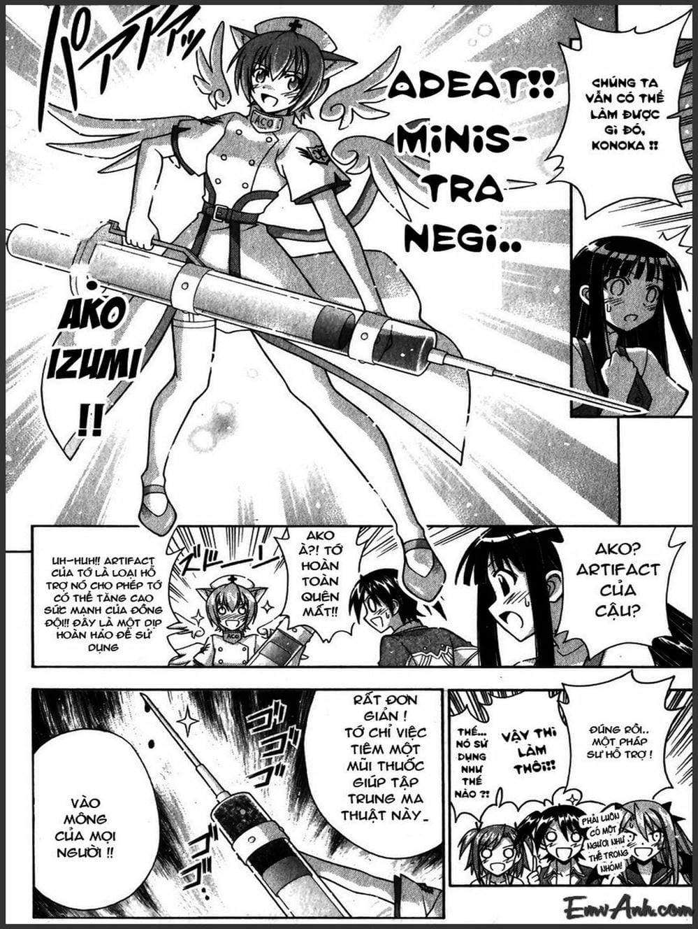 Truyện Tranh Pháp Sư Tí Hon Negima - Mahou Sensei Negima! trang 10