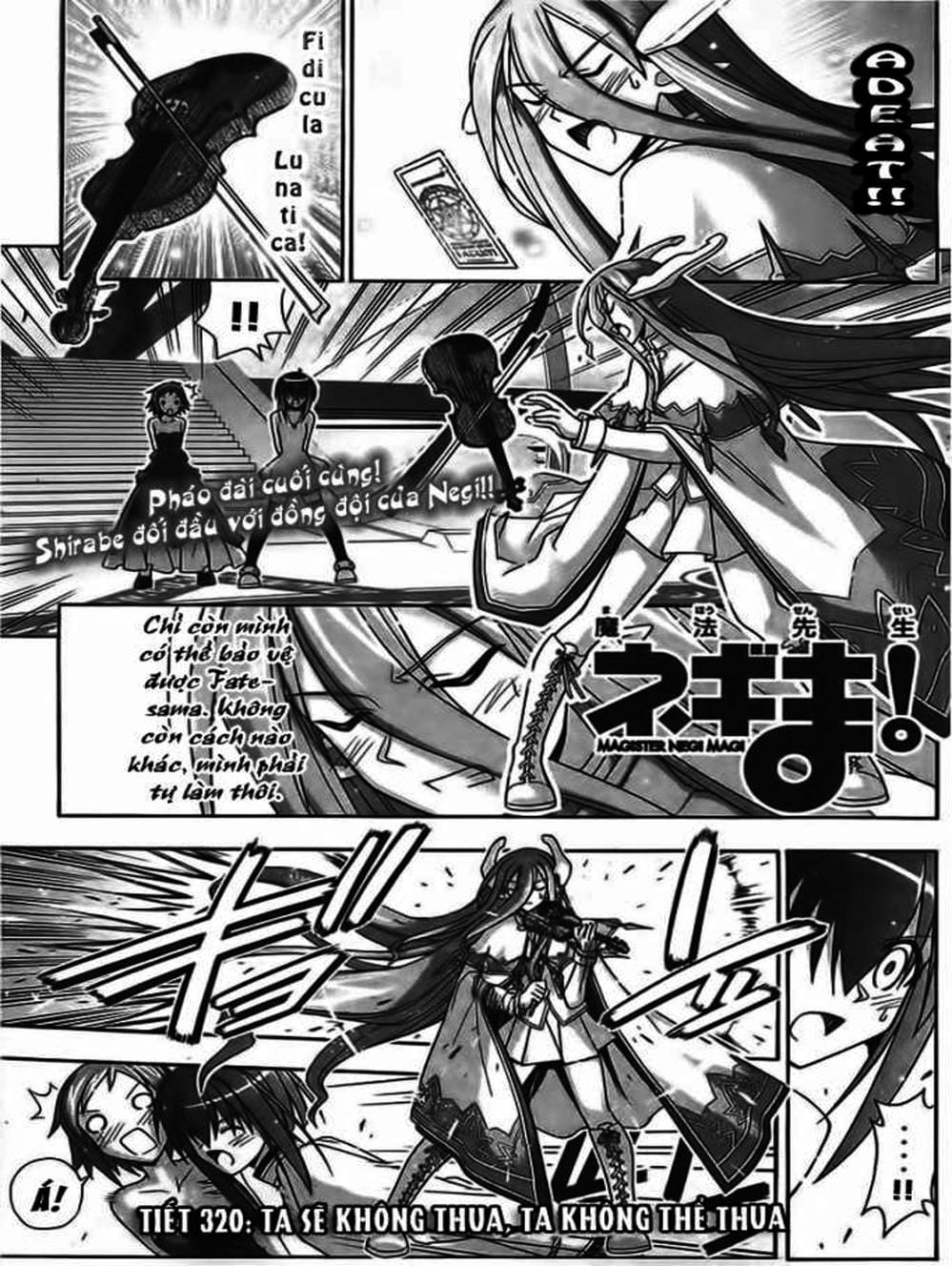 Truyện Tranh Pháp Sư Tí Hon Negima - Mahou Sensei Negima! trang 10