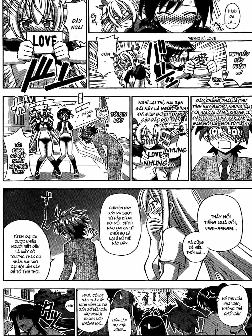 Truyện Tranh Pháp Sư Tí Hon Negima - Mahou Sensei Negima! trang 10