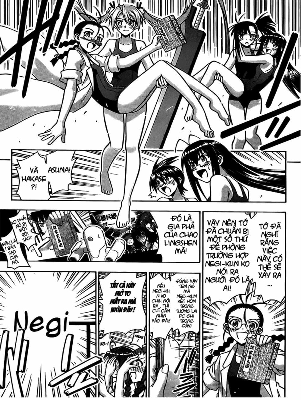 Truyện Tranh Pháp Sư Tí Hon Negima - Mahou Sensei Negima! trang 10