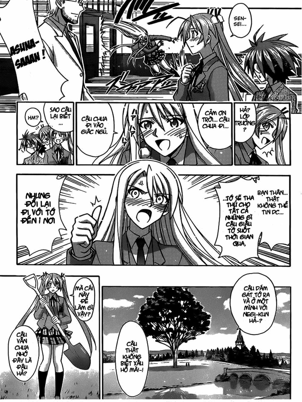 Truyện Tranh Pháp Sư Tí Hon Negima - Mahou Sensei Negima! trang 10