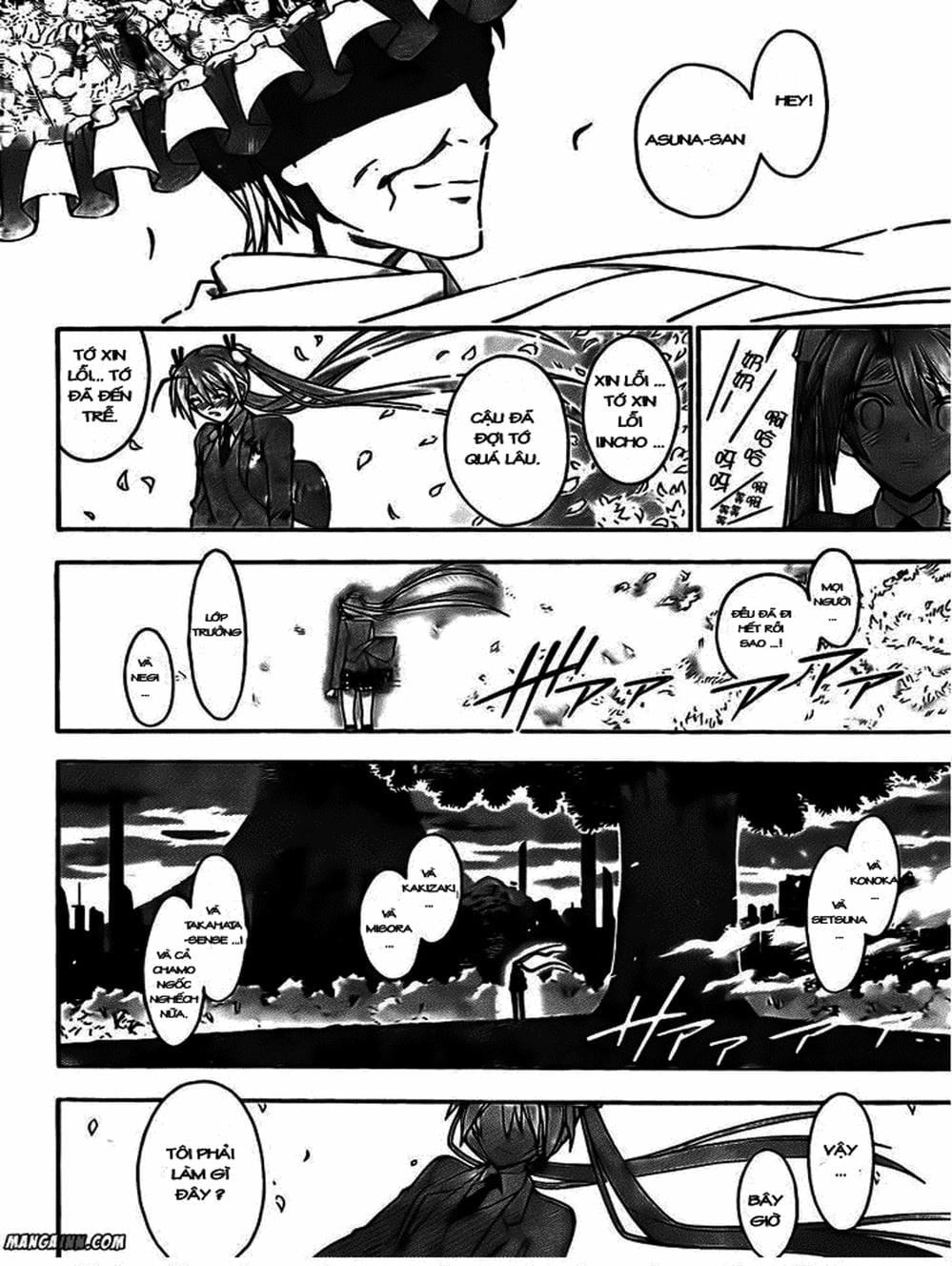 Truyện Tranh Pháp Sư Tí Hon Negima - Mahou Sensei Negima! trang 10