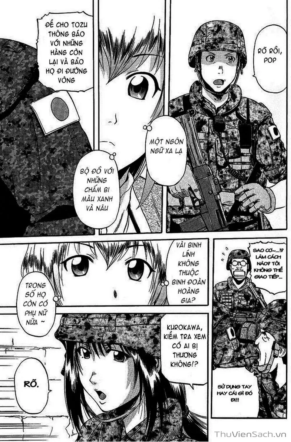 Truyện Tranh Phía Sau Cánh Cổng Bóng Tối Của Hư Không! trang 6