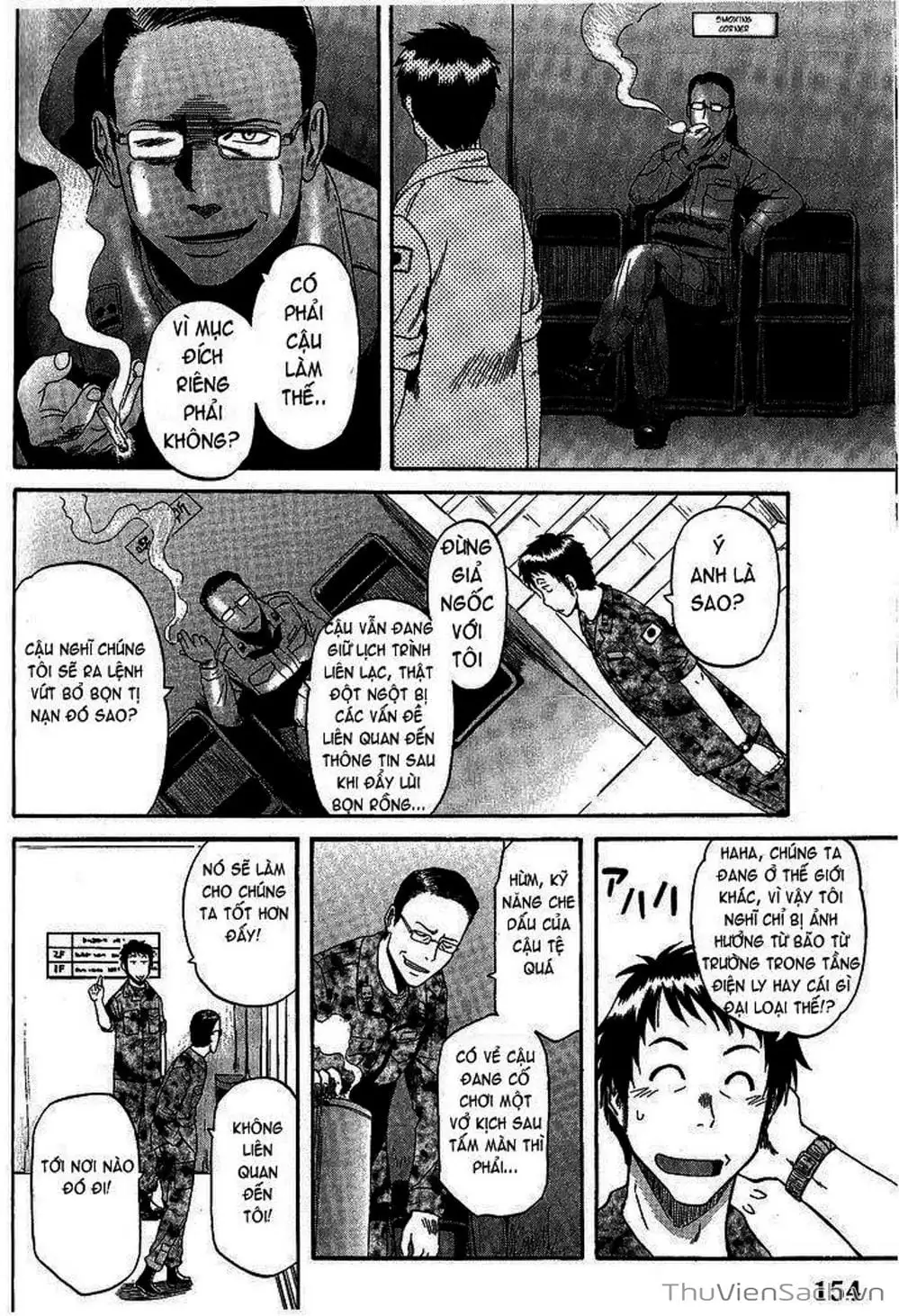 Truyện Tranh Phía Sau Cánh Cổng Bóng Tối Của Hư Không! trang 6