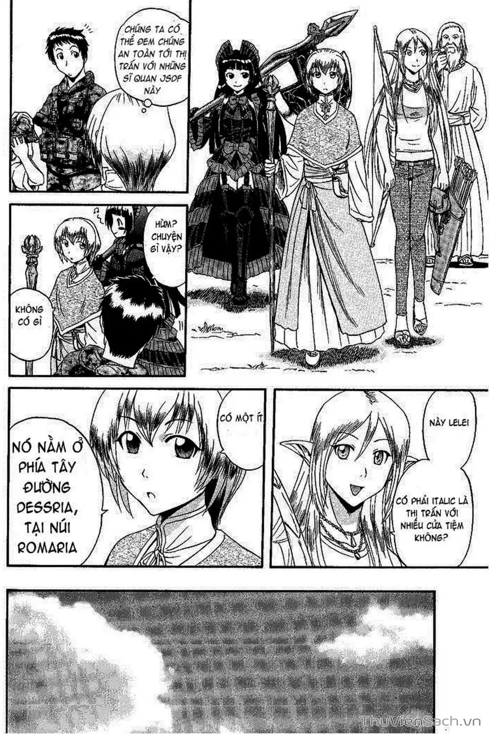 Truyện Tranh Phía Sau Cánh Cổng Bóng Tối Của Hư Không! trang 6