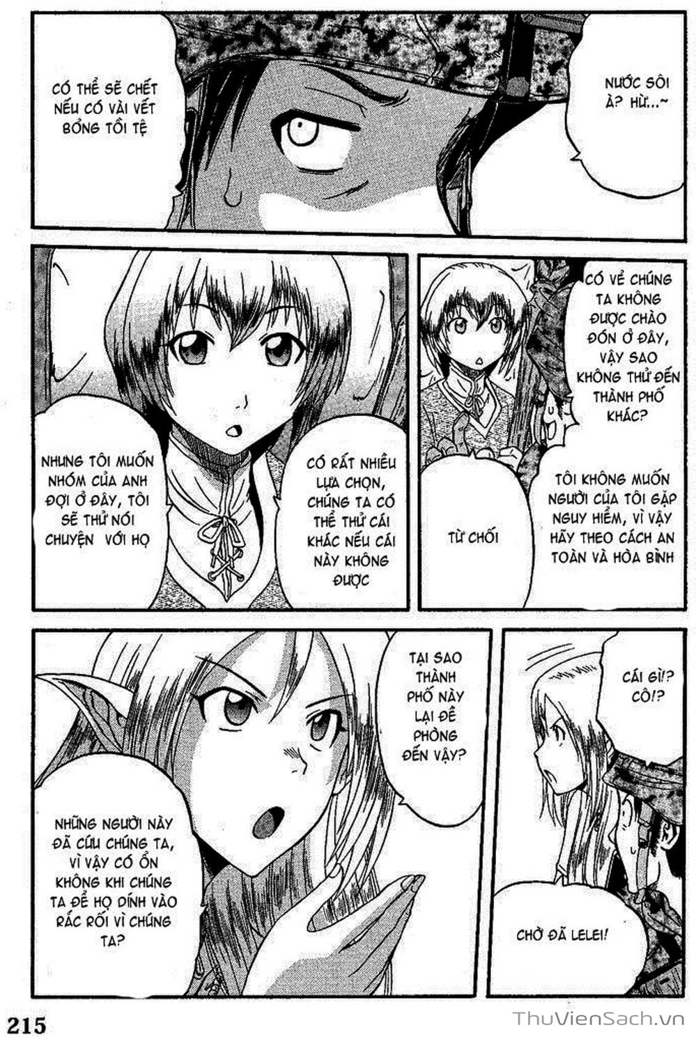 Truyện Tranh Phía Sau Cánh Cổng Bóng Tối Của Hư Không! trang 6