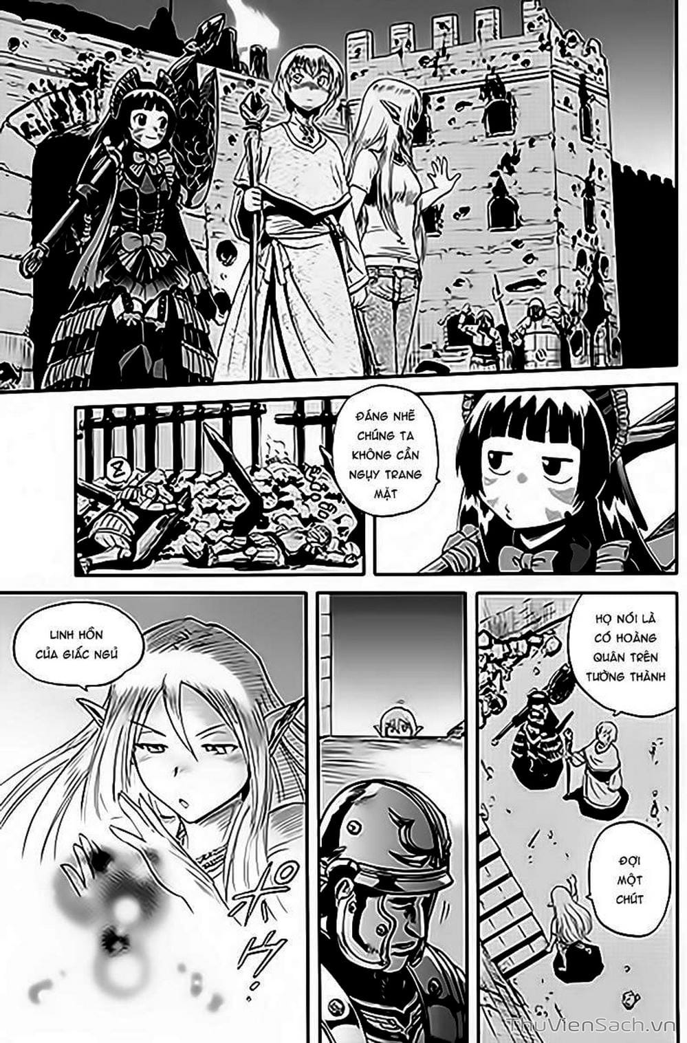 Truyện Tranh Phía Sau Cánh Cổng Bóng Tối Của Hư Không! trang 6