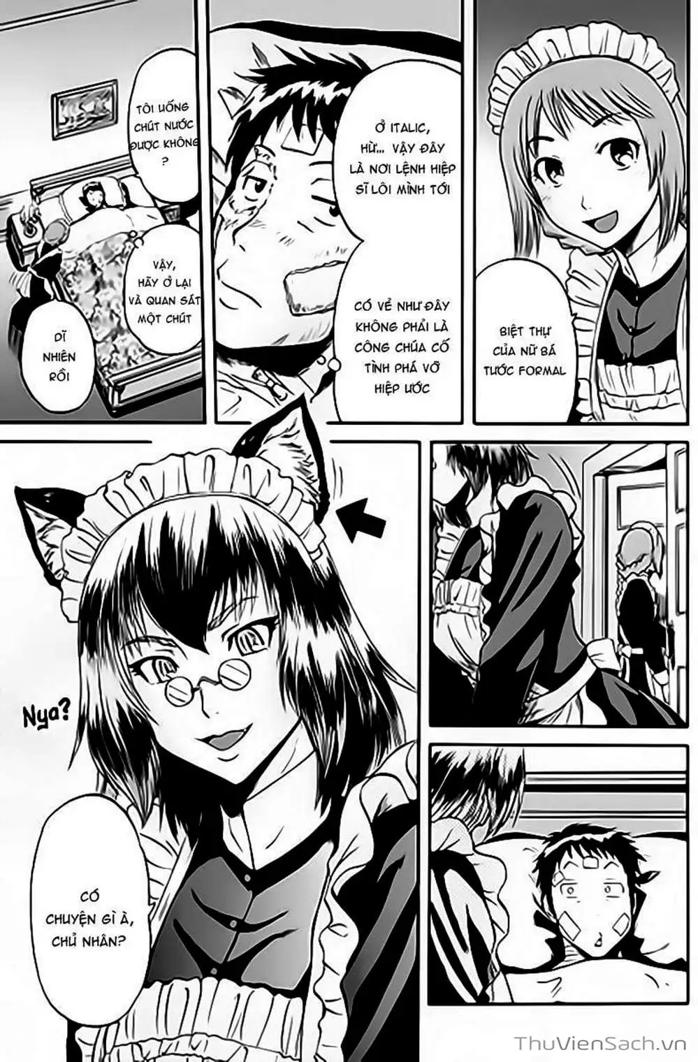 Truyện Tranh Phía Sau Cánh Cổng Bóng Tối Của Hư Không! trang 6