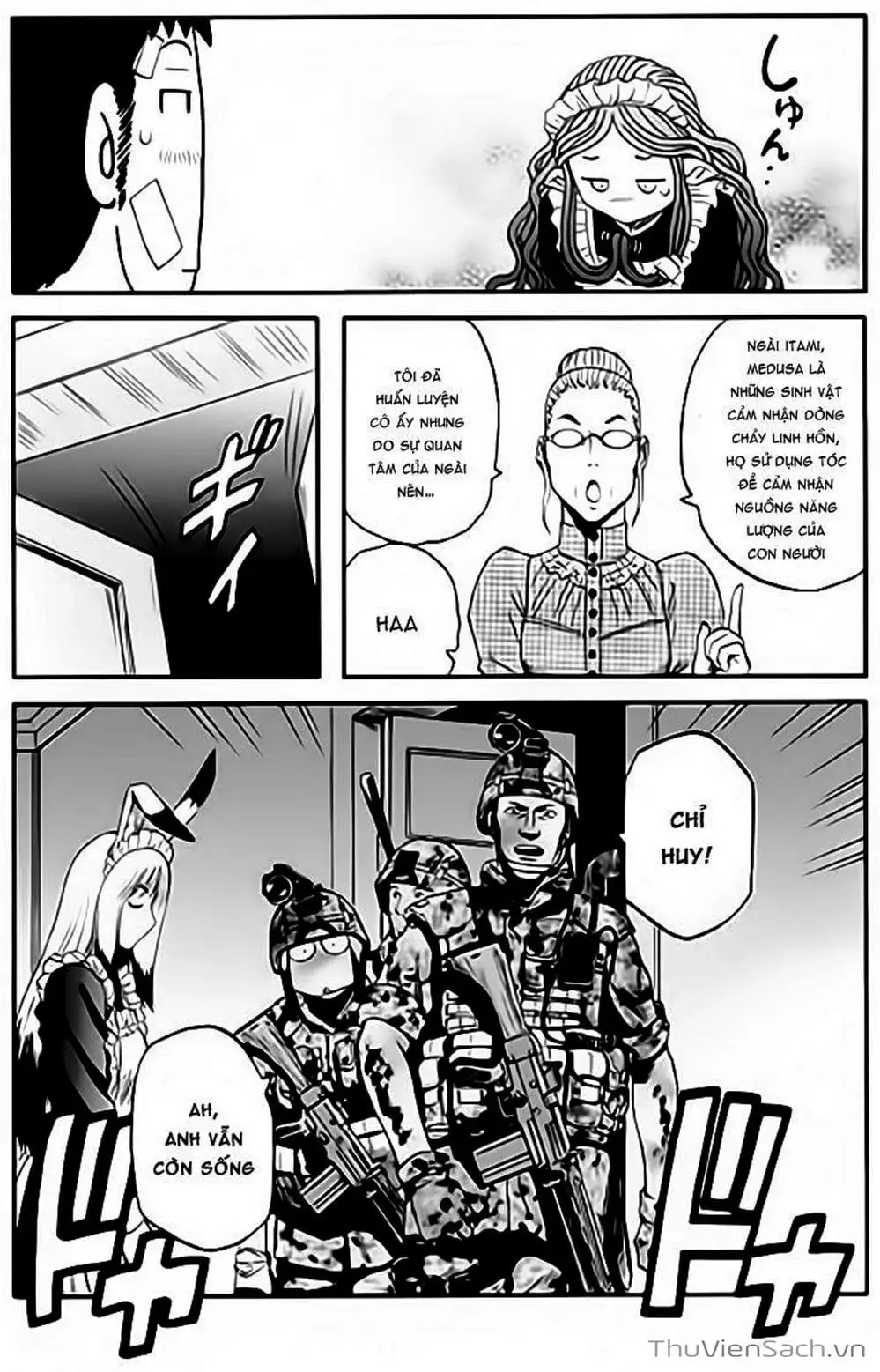 Truyện Tranh Phía Sau Cánh Cổng Bóng Tối Của Hư Không! trang 6
