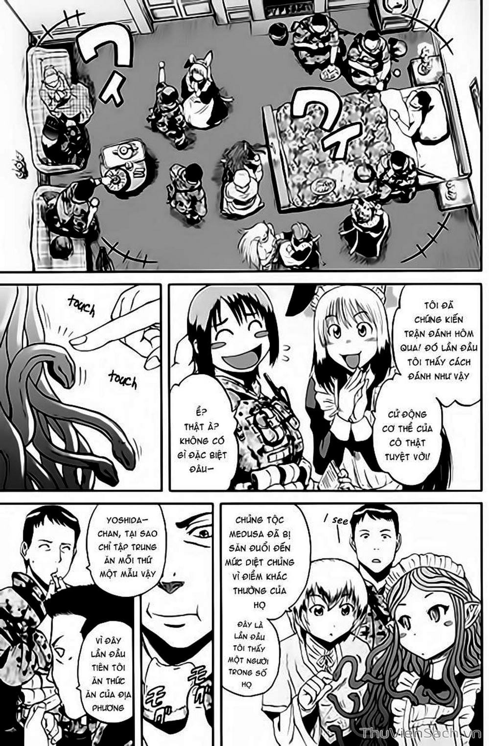 Truyện Tranh Phía Sau Cánh Cổng Bóng Tối Của Hư Không! trang 6
