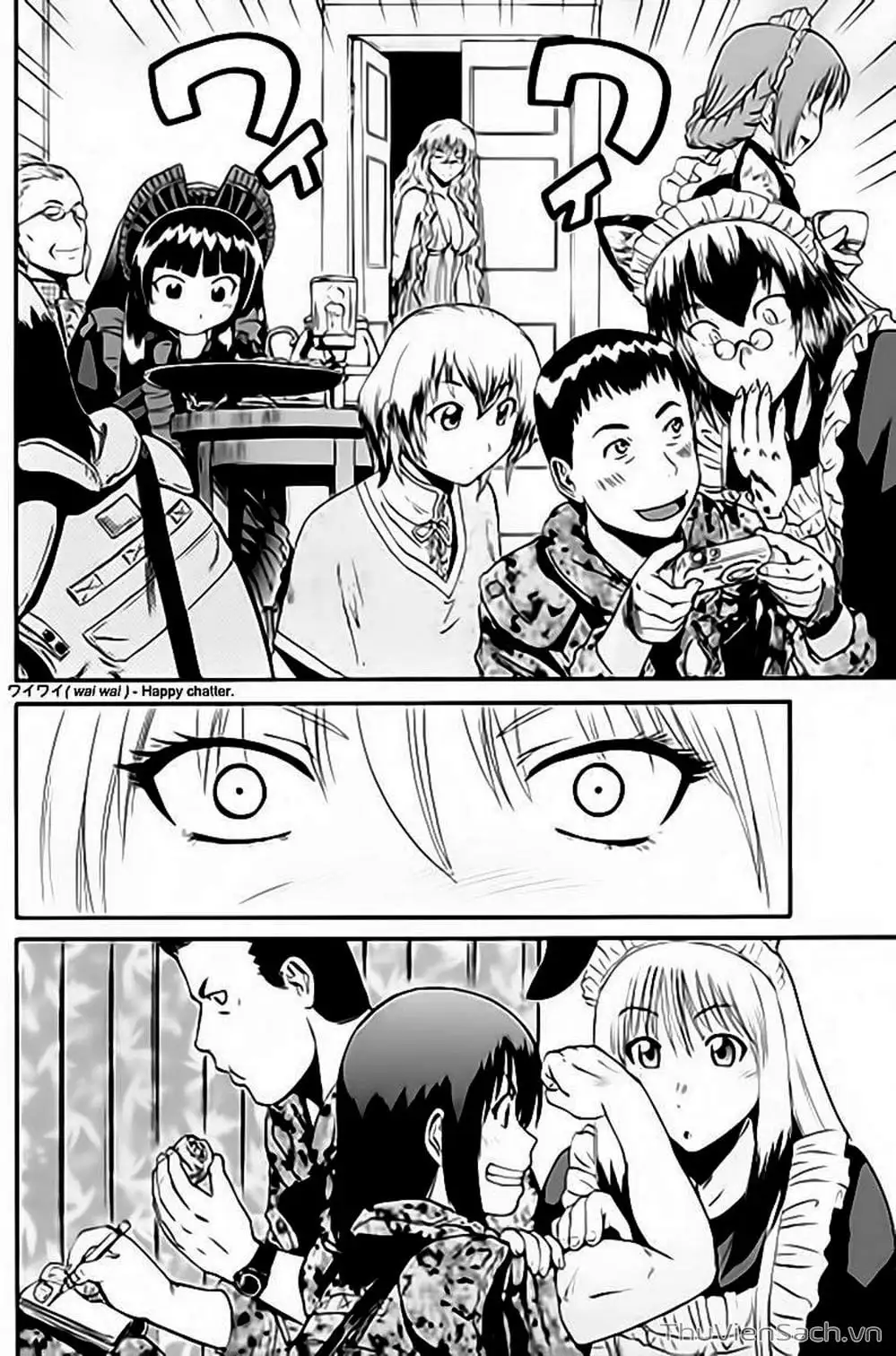 Truyện Tranh Phía Sau Cánh Cổng Bóng Tối Của Hư Không! trang 6