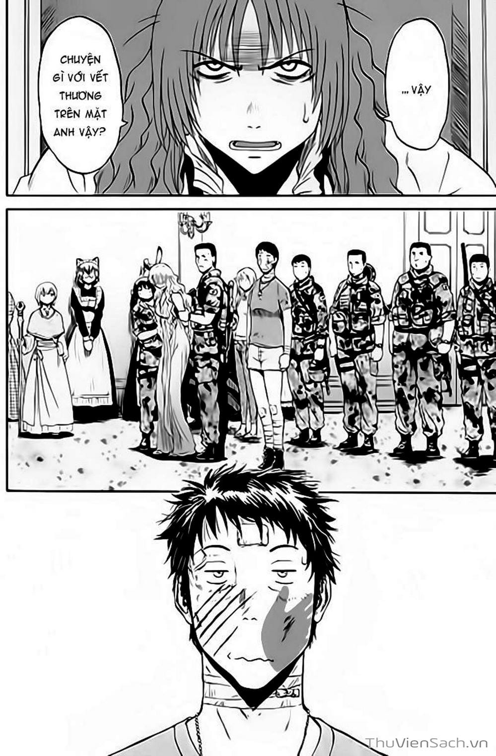 Truyện Tranh Phía Sau Cánh Cổng Bóng Tối Của Hư Không! trang 6
