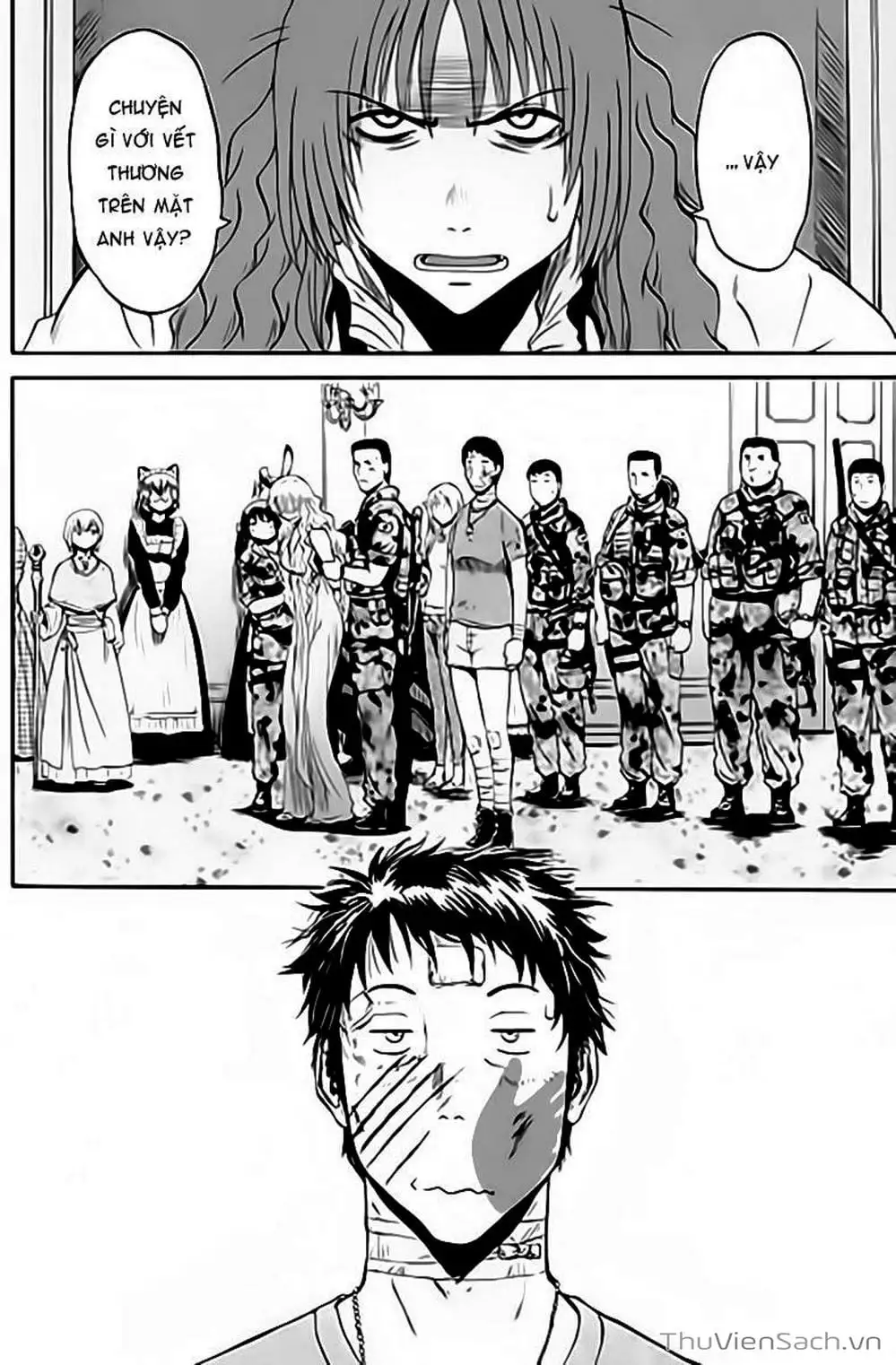 Truyện Tranh Phía Sau Cánh Cổng Bóng Tối Của Hư Không! trang 6