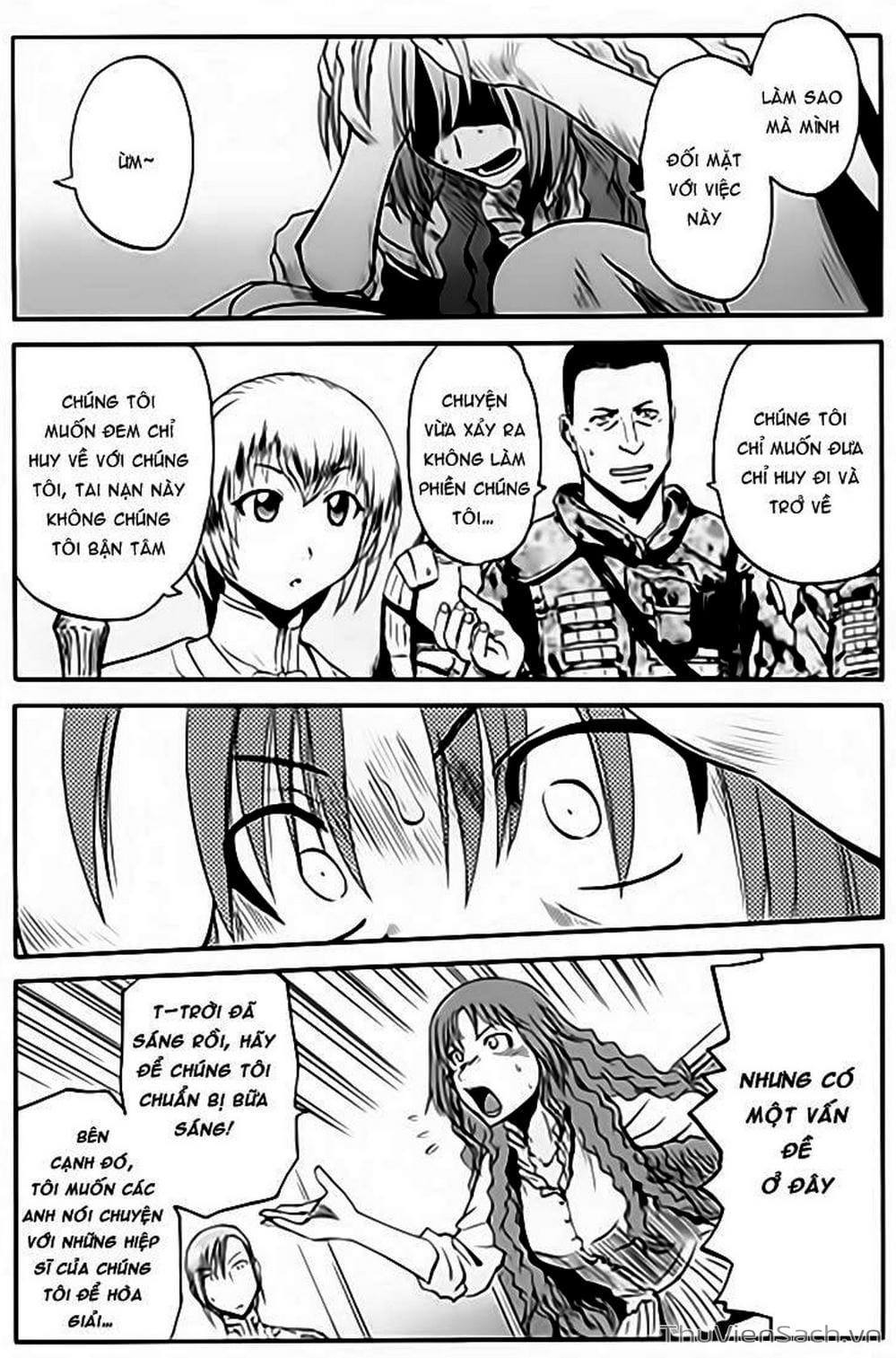 Truyện Tranh Phía Sau Cánh Cổng Bóng Tối Của Hư Không! trang 6