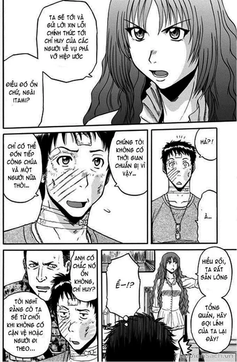 Truyện Tranh Phía Sau Cánh Cổng Bóng Tối Của Hư Không! trang 6
