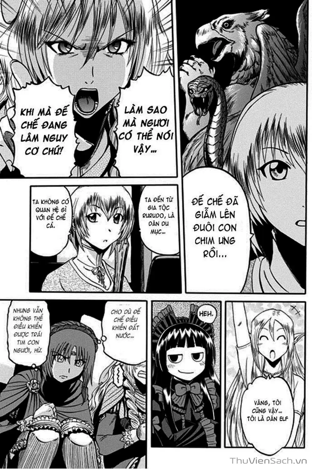 Truyện Tranh Phía Sau Cánh Cổng Bóng Tối Của Hư Không! trang 6