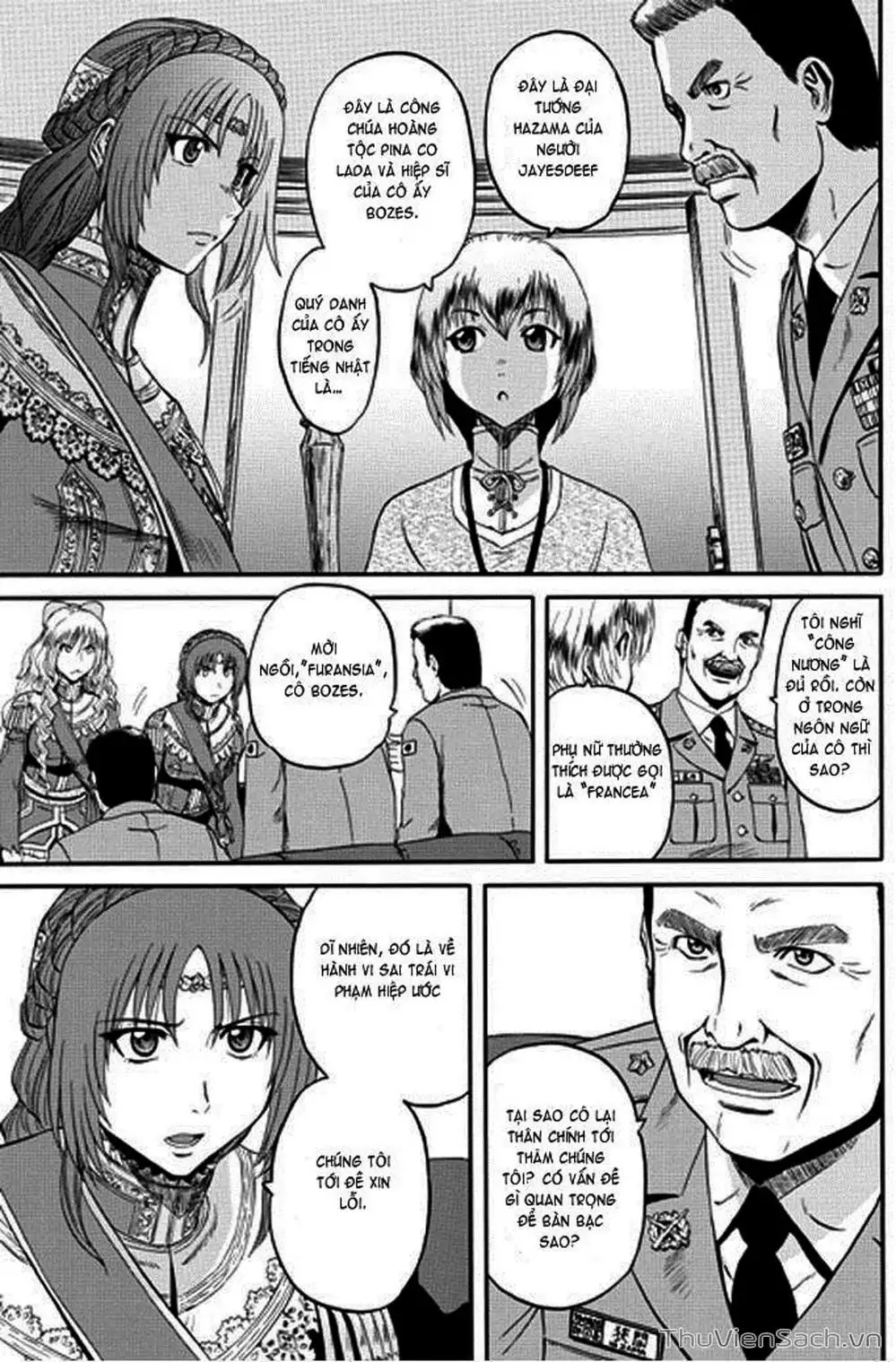Truyện Tranh Phía Sau Cánh Cổng Bóng Tối Của Hư Không! trang 6