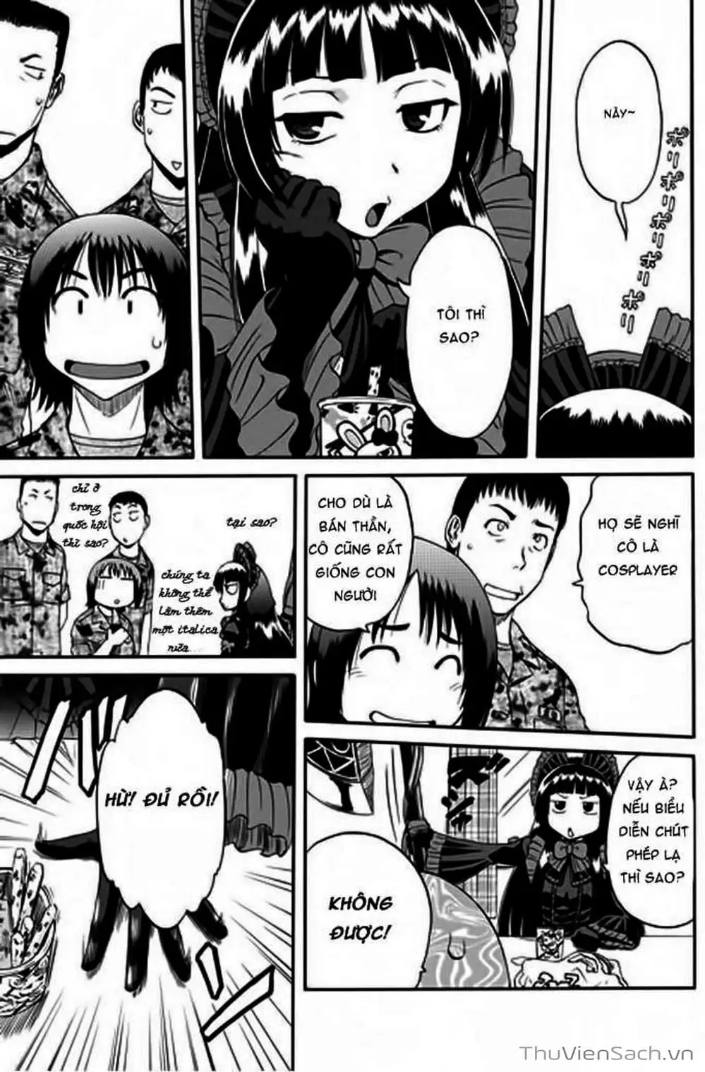 Truyện Tranh Phía Sau Cánh Cổng Bóng Tối Của Hư Không! trang 6