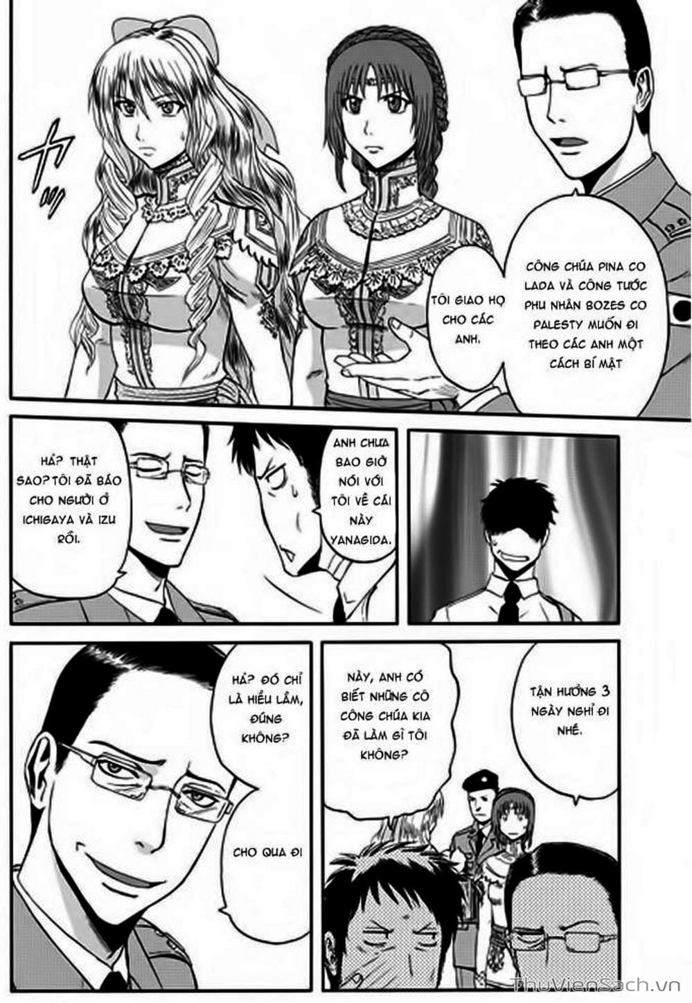 Truyện Tranh Phía Sau Cánh Cổng Bóng Tối Của Hư Không! trang 6