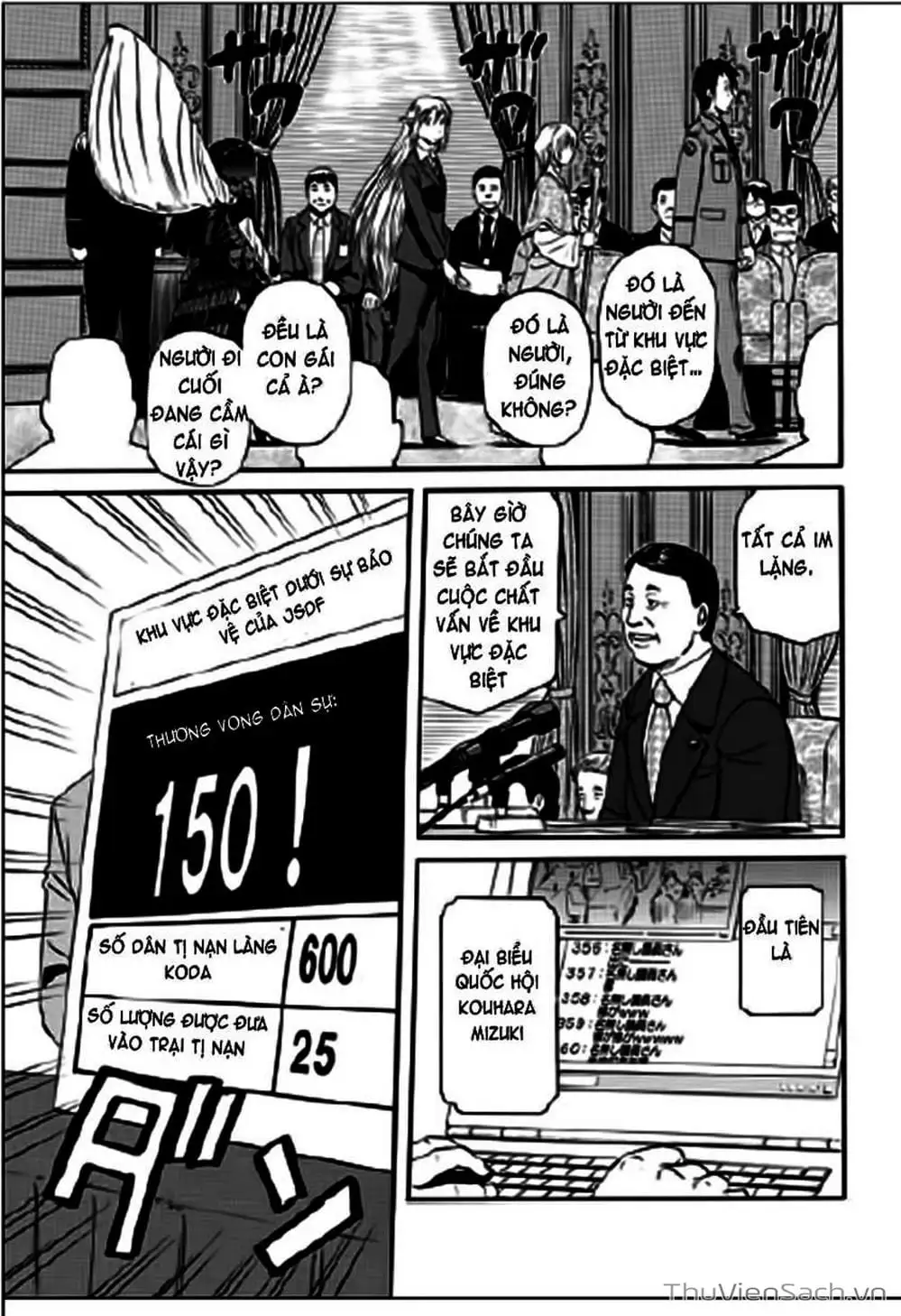 Truyện Tranh Phía Sau Cánh Cổng Bóng Tối Của Hư Không! trang 6