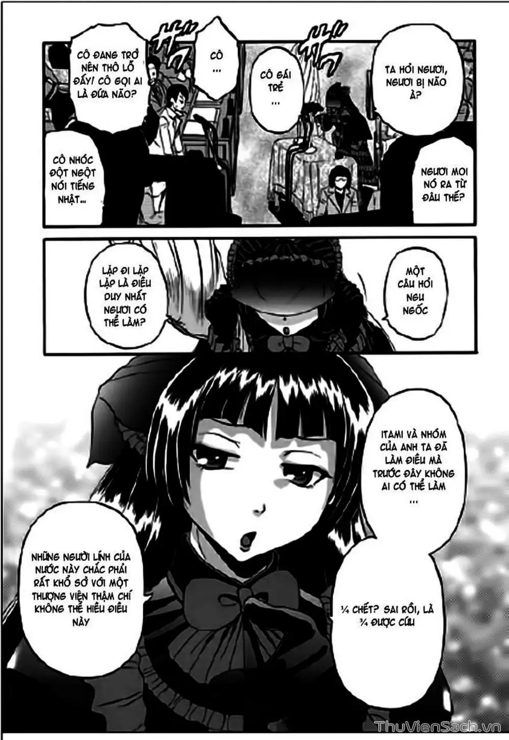 Truyện Tranh Phía Sau Cánh Cổng Bóng Tối Của Hư Không! trang 6