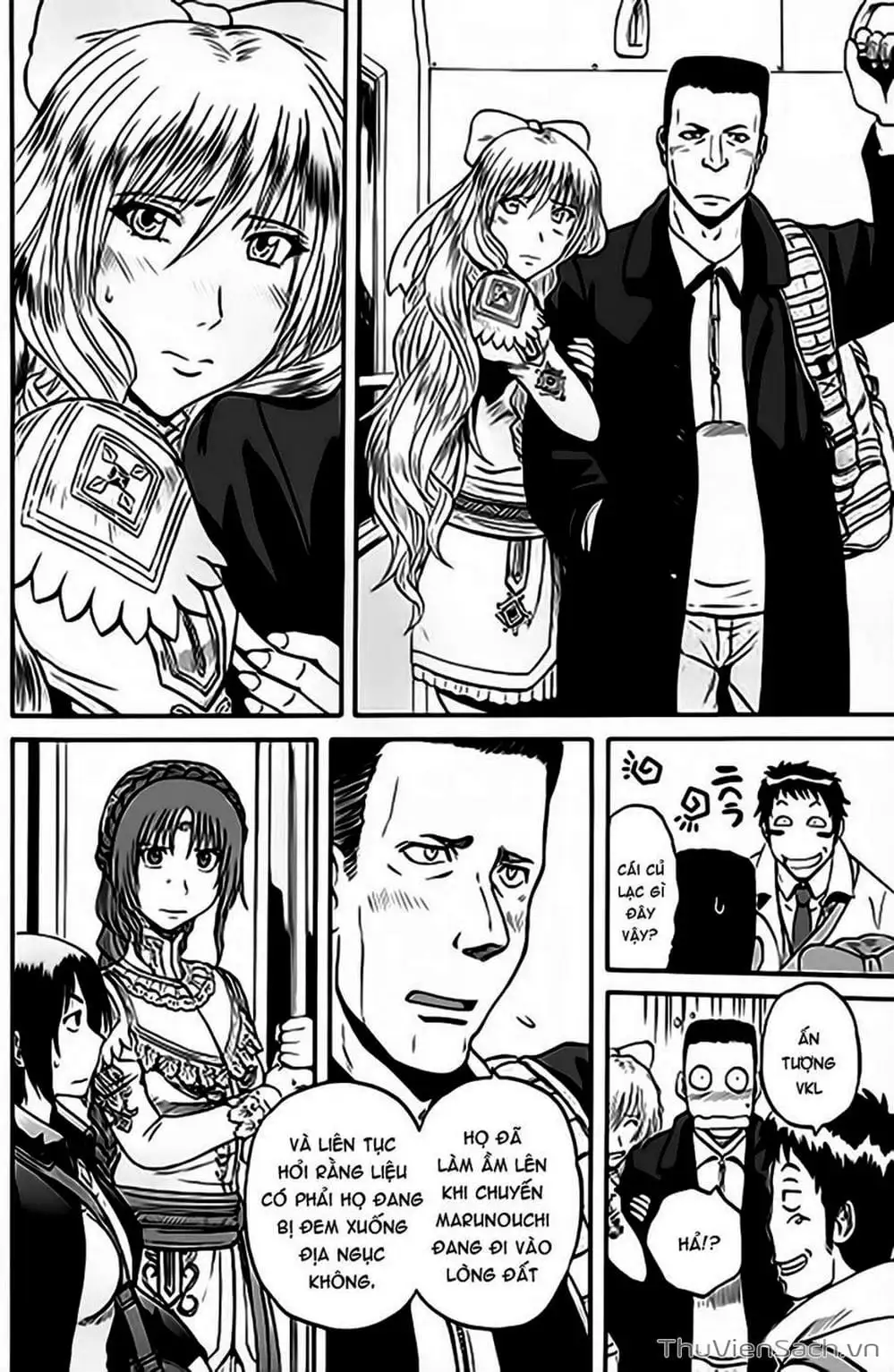 Truyện Tranh Phía Sau Cánh Cổng Bóng Tối Của Hư Không! trang 6