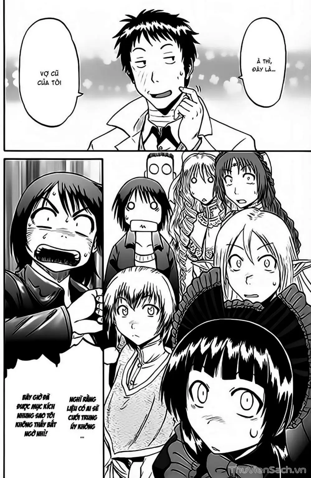 Truyện Tranh Phía Sau Cánh Cổng Bóng Tối Của Hư Không! trang 6