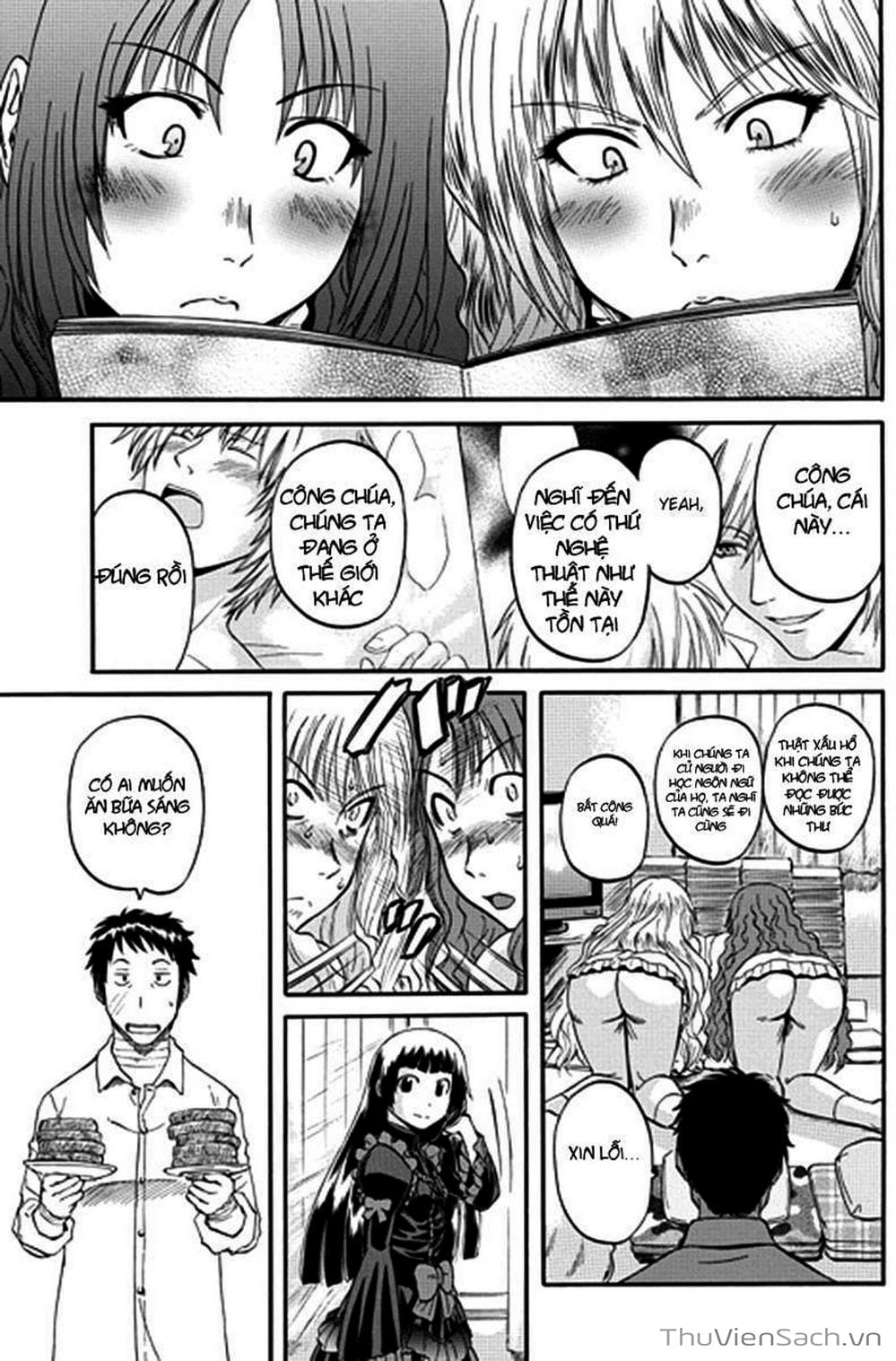 Truyện Tranh Phía Sau Cánh Cổng Bóng Tối Của Hư Không! trang 6
