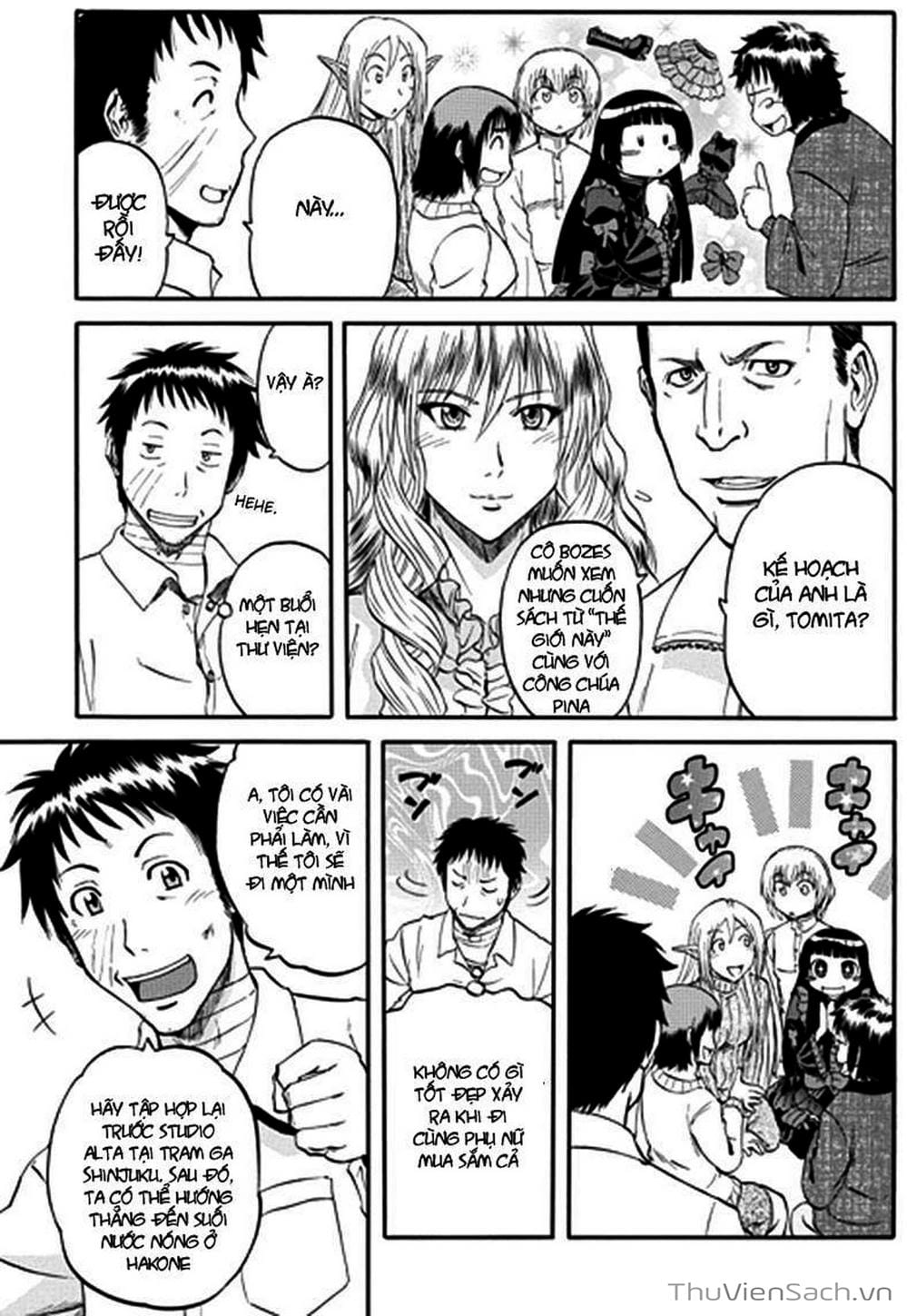 Truyện Tranh Phía Sau Cánh Cổng Bóng Tối Của Hư Không! trang 6
