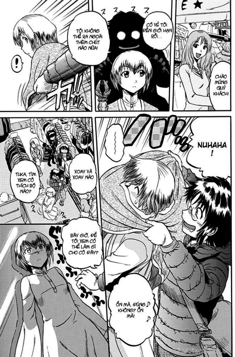 Truyện Tranh Phía Sau Cánh Cổng Bóng Tối Của Hư Không! trang 6