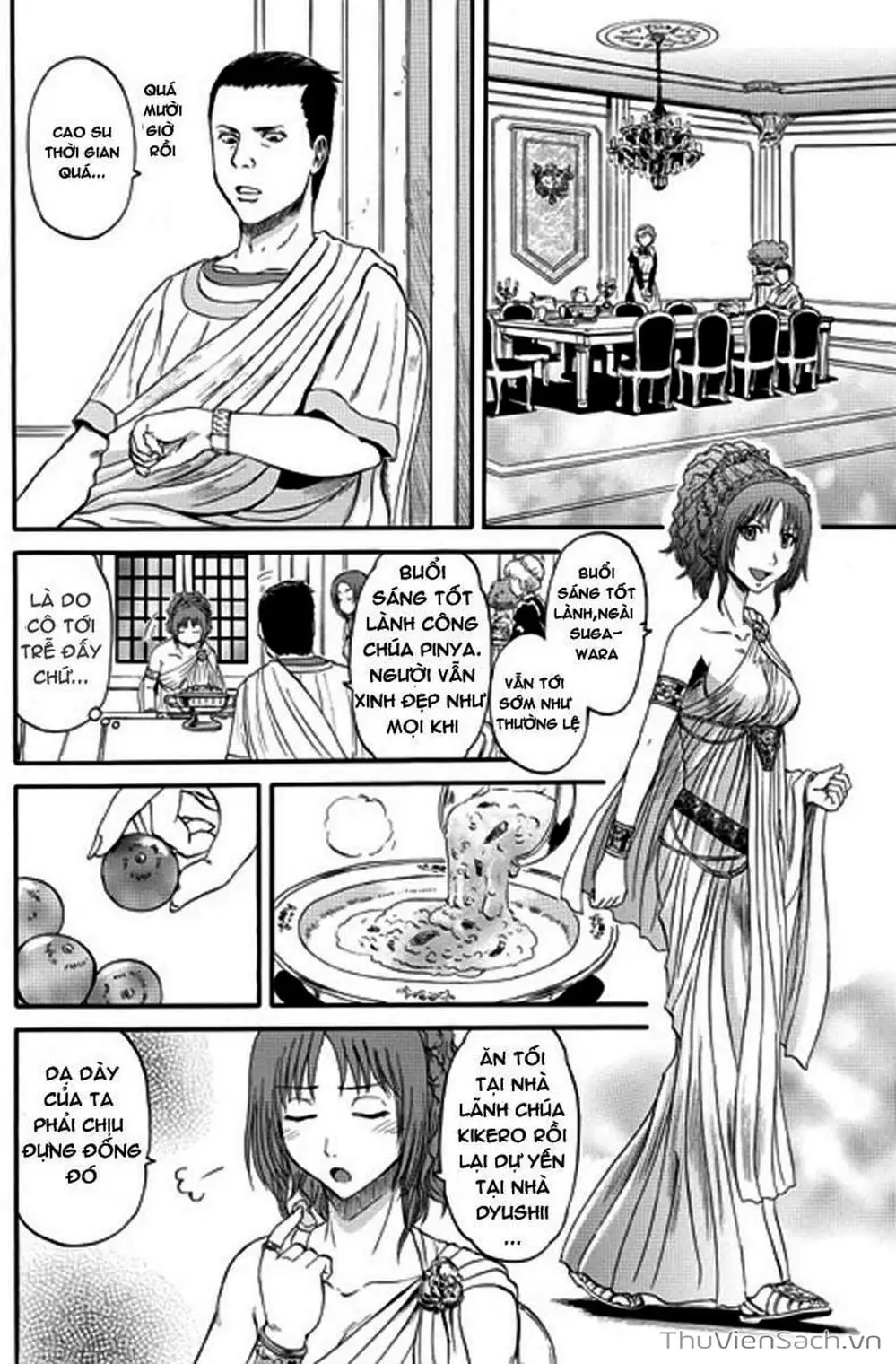 Truyện Tranh Phía Sau Cánh Cổng Bóng Tối Của Hư Không! trang 6